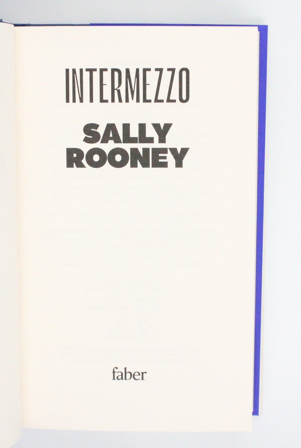 2024 Intermezzo by Sally Rooney