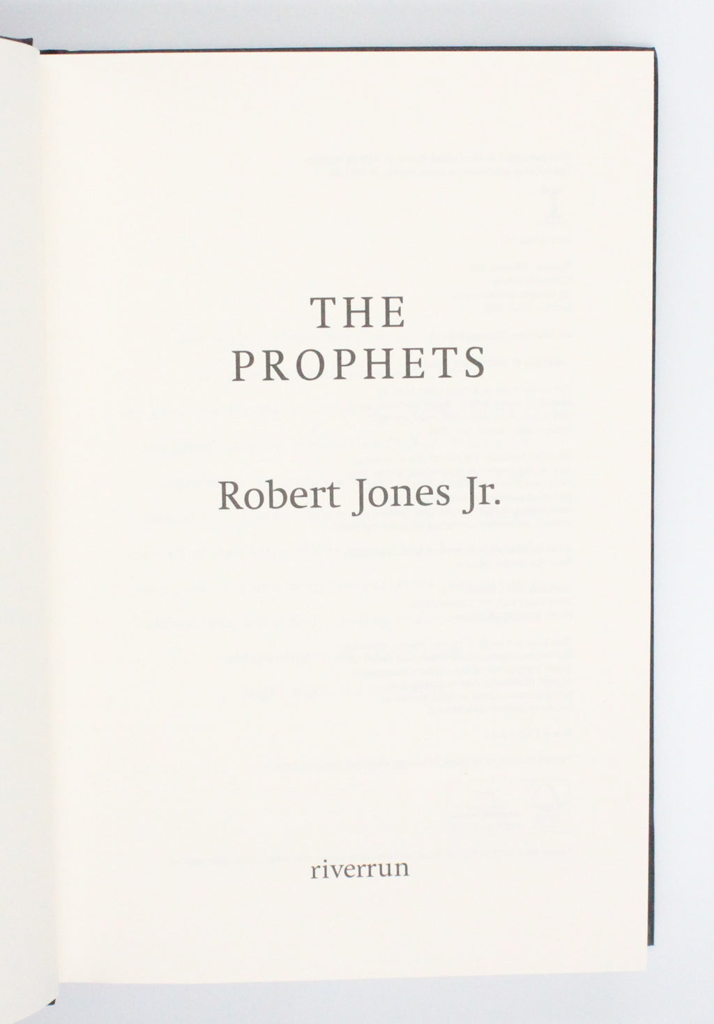 2021 The Prophets by Robert Jones Jr.