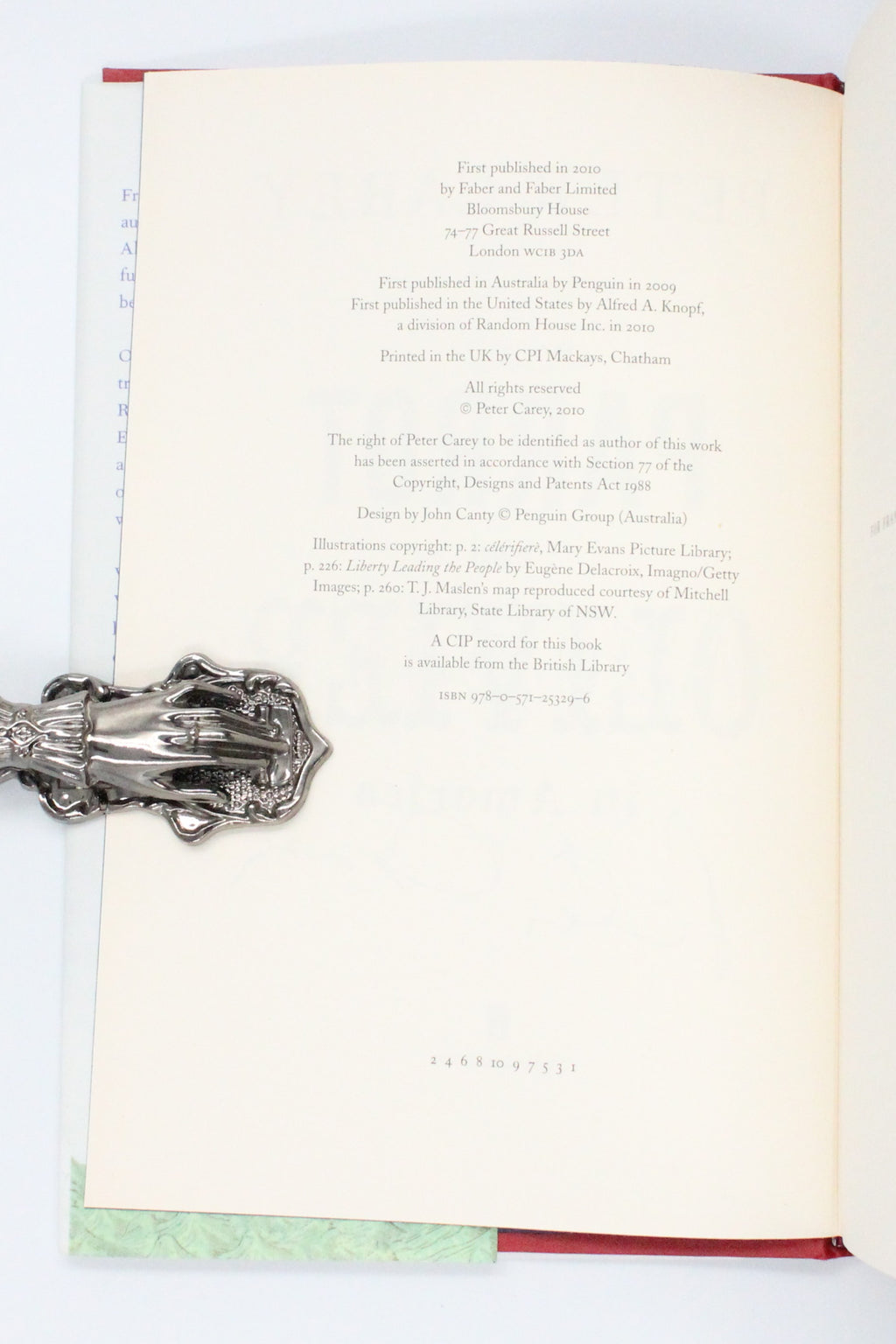 2010 Parrot and Olivia in America by Peter Carey