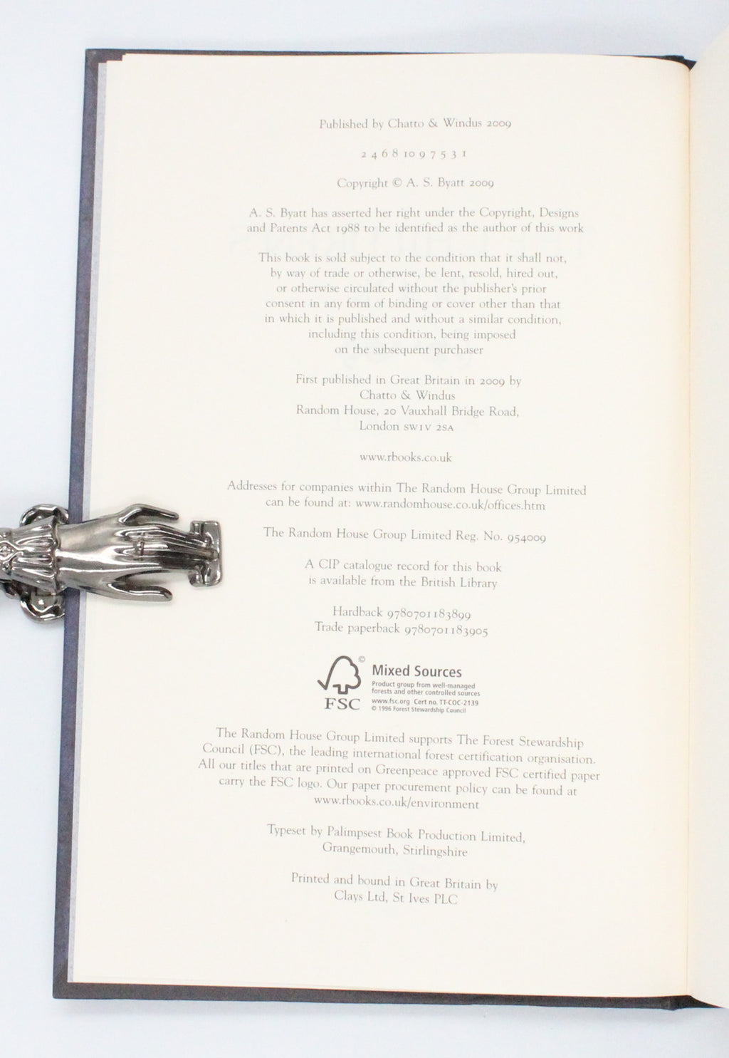 2009 The Children’s Book by A. S. Byatt