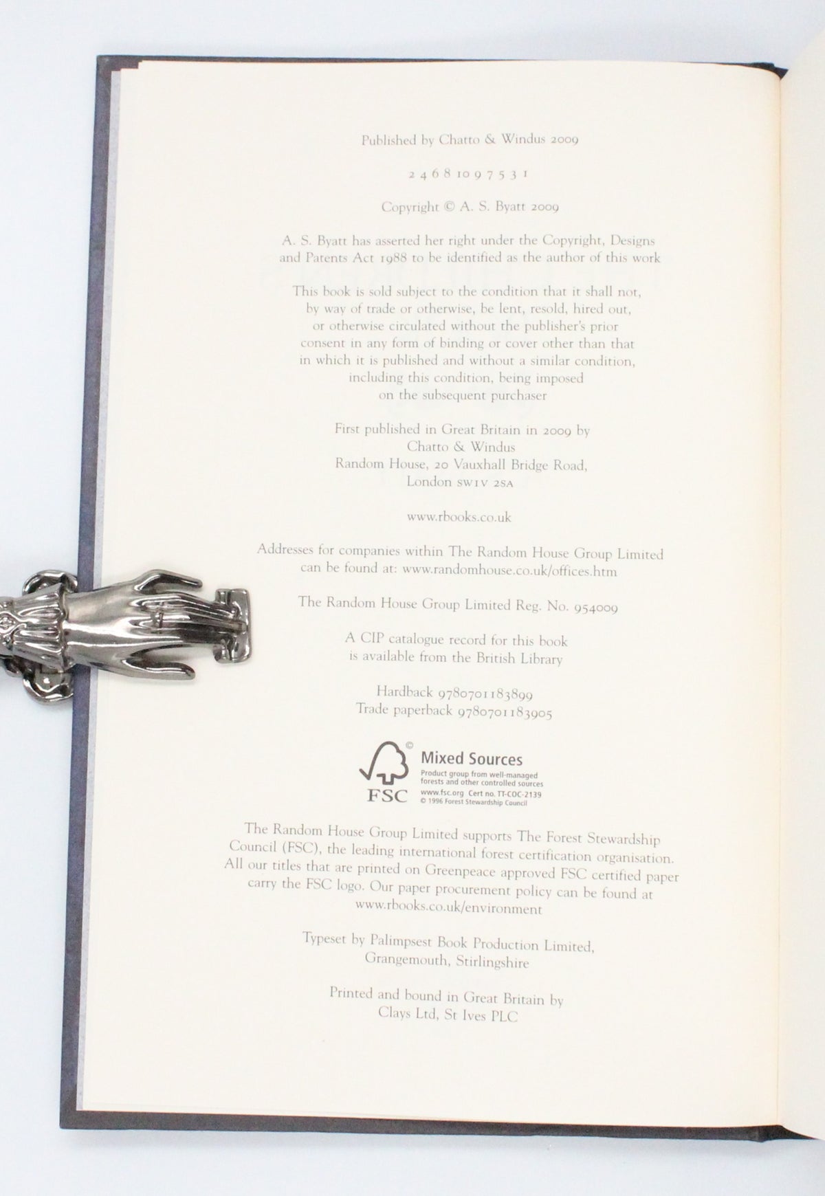2009 The Children’s Book by A. S. Byatt