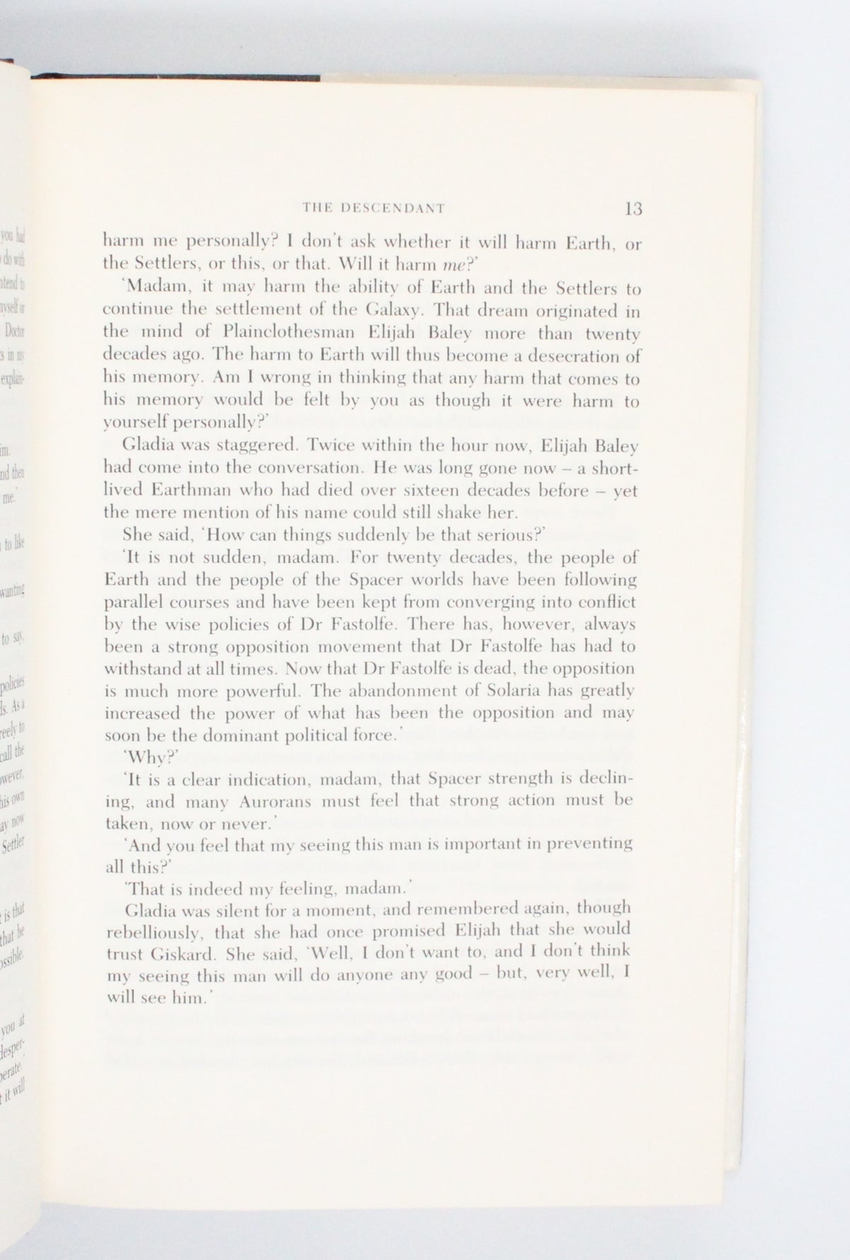 1985 Robots and Empire by Isaac Asimov