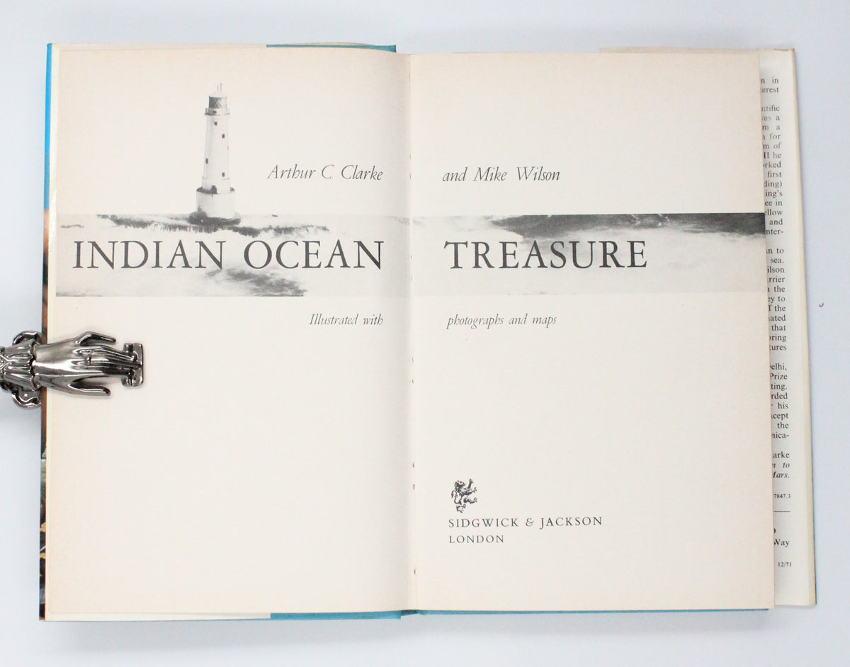1972 Indian Ocean Treasure by Arthur C. Clarke and Mike Wilson