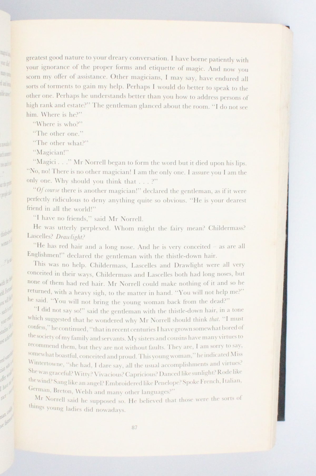 2004 Jonathan Strange and Mr Norrell by Susanna Clarke