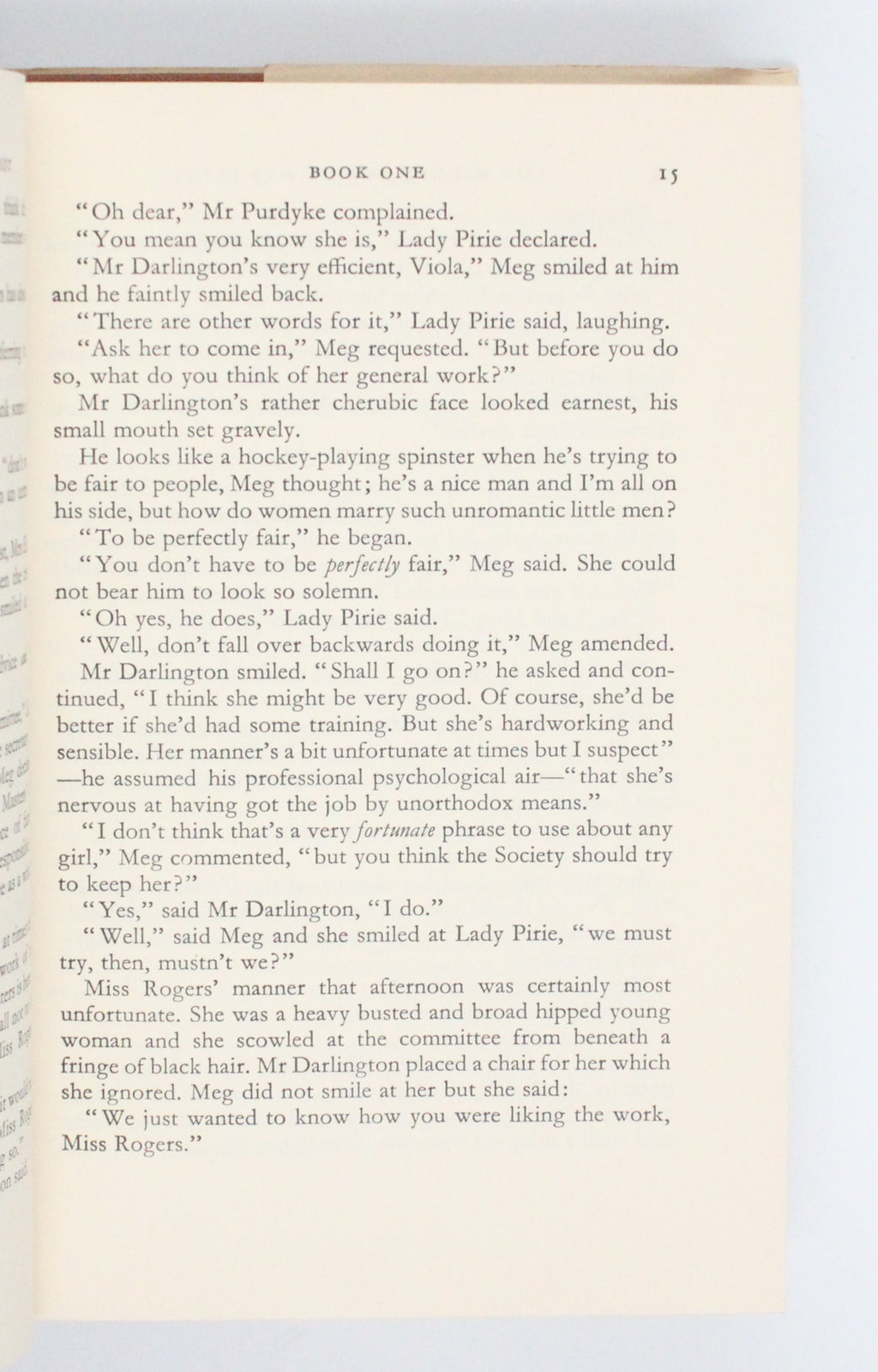 1958 The Middle Age of Mrs Eliot by Angus Wilson