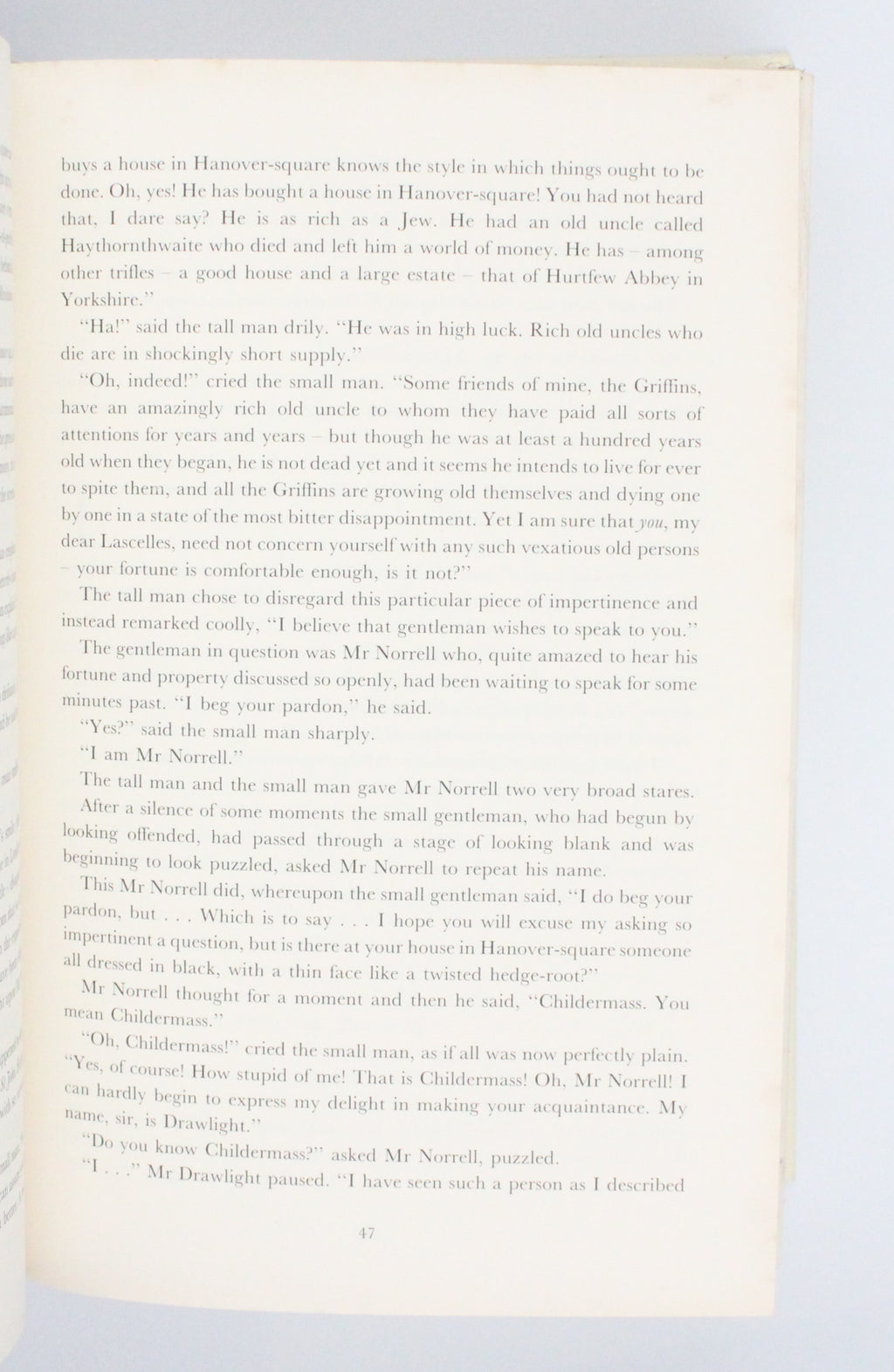 2004 Jonathan Strange and Mr Norrell by Susanna Clarke