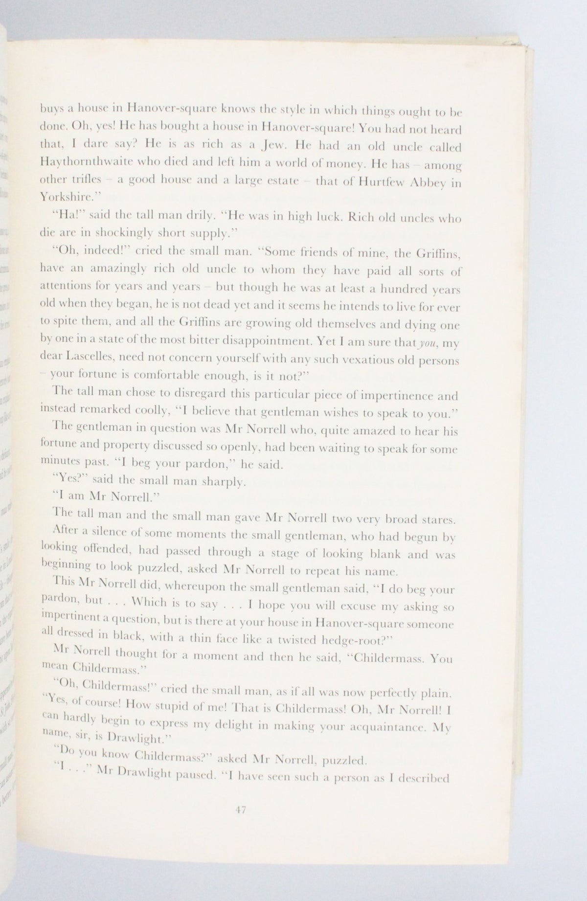 2004 Jonathan Strange and Mr Norrell by Susanna Clarke