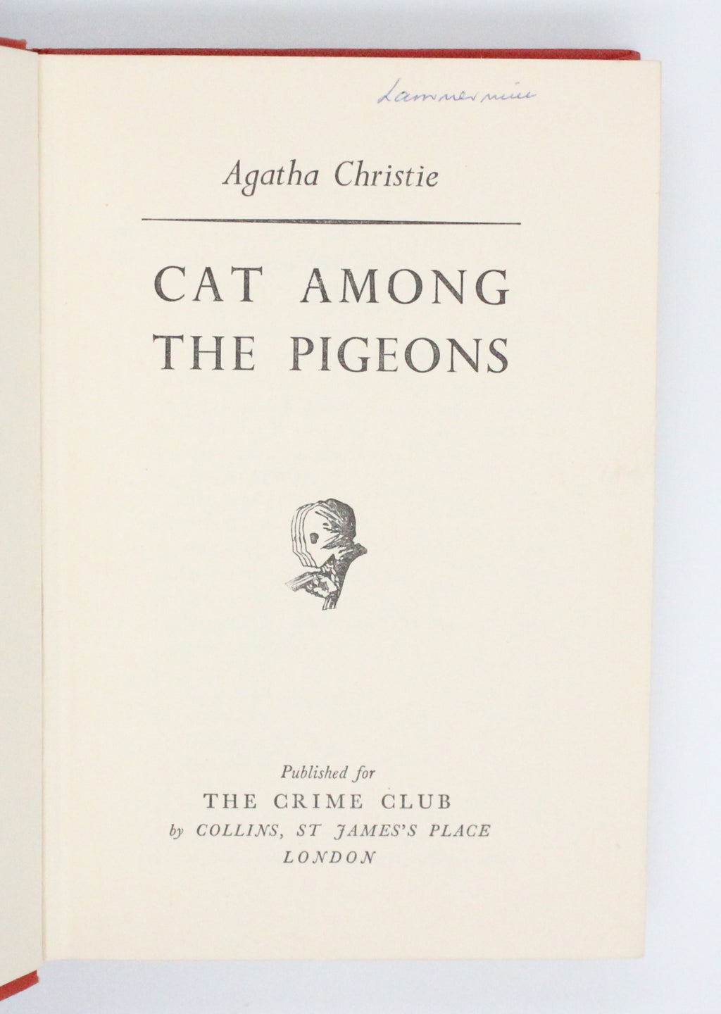 1959 Cat Among the Pigeons by Agatha Christie