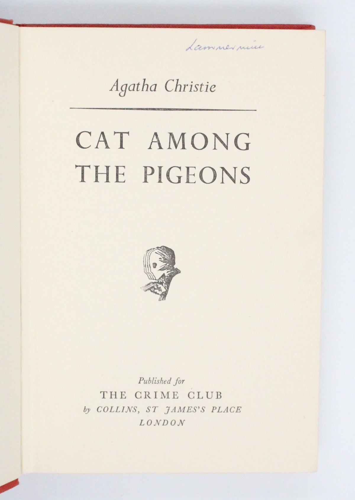 1959 Cat Among the Pigeons by Agatha Christie