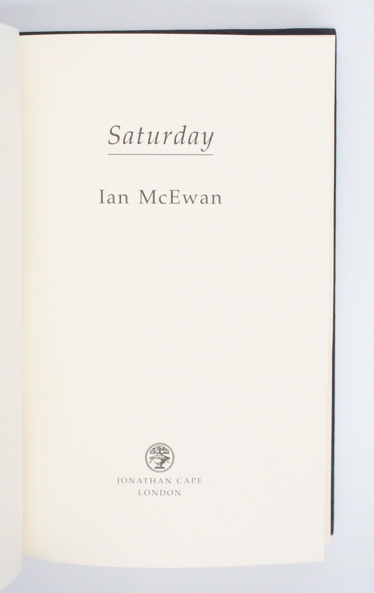 2005 Saturday by Ian McEwan