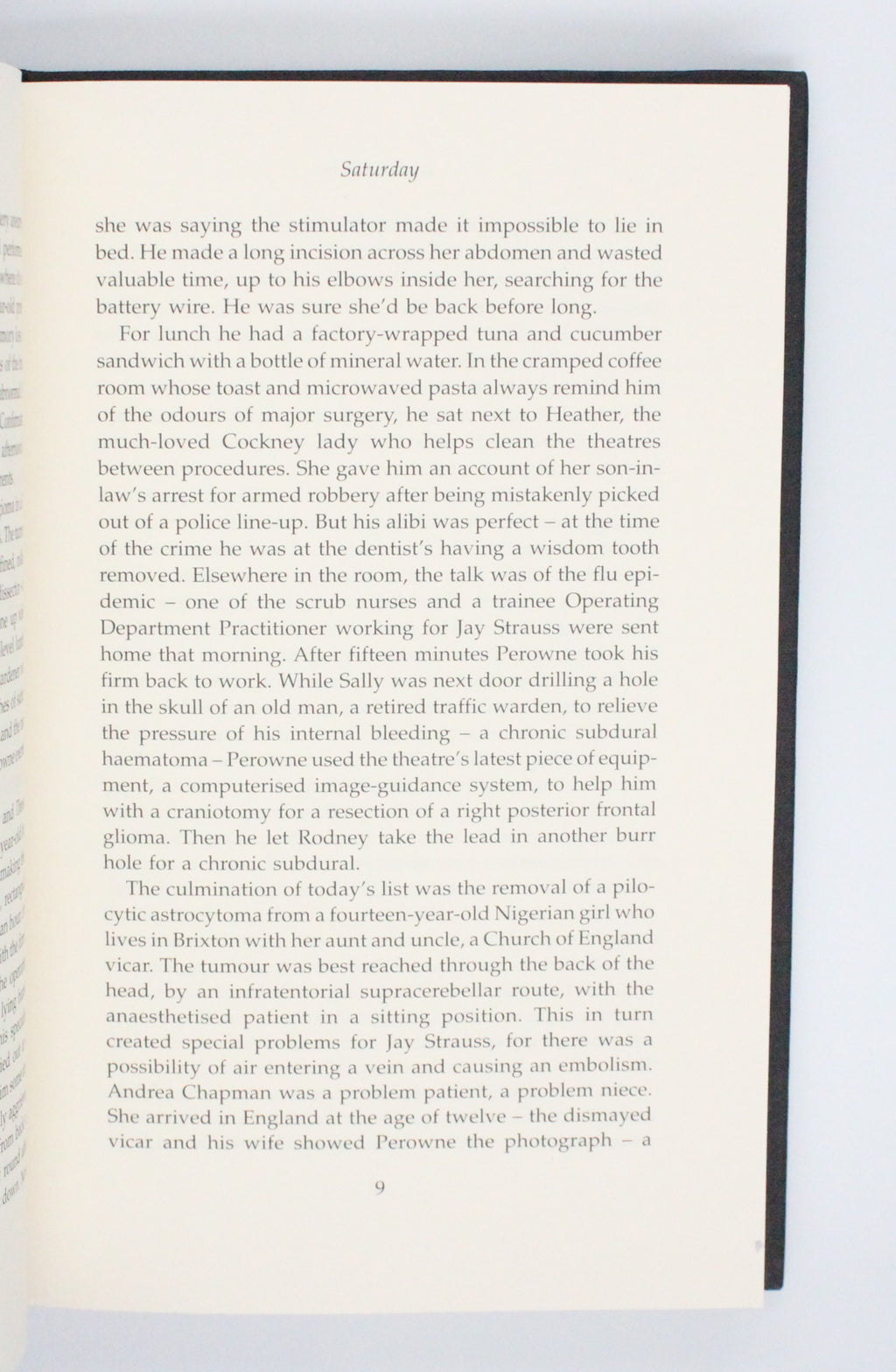 2005 Saturday by Ian McEwan