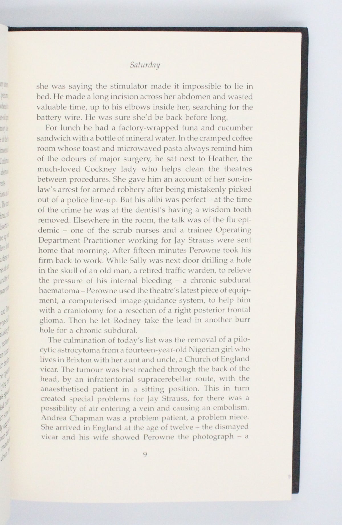 2005 Saturday by Ian McEwan