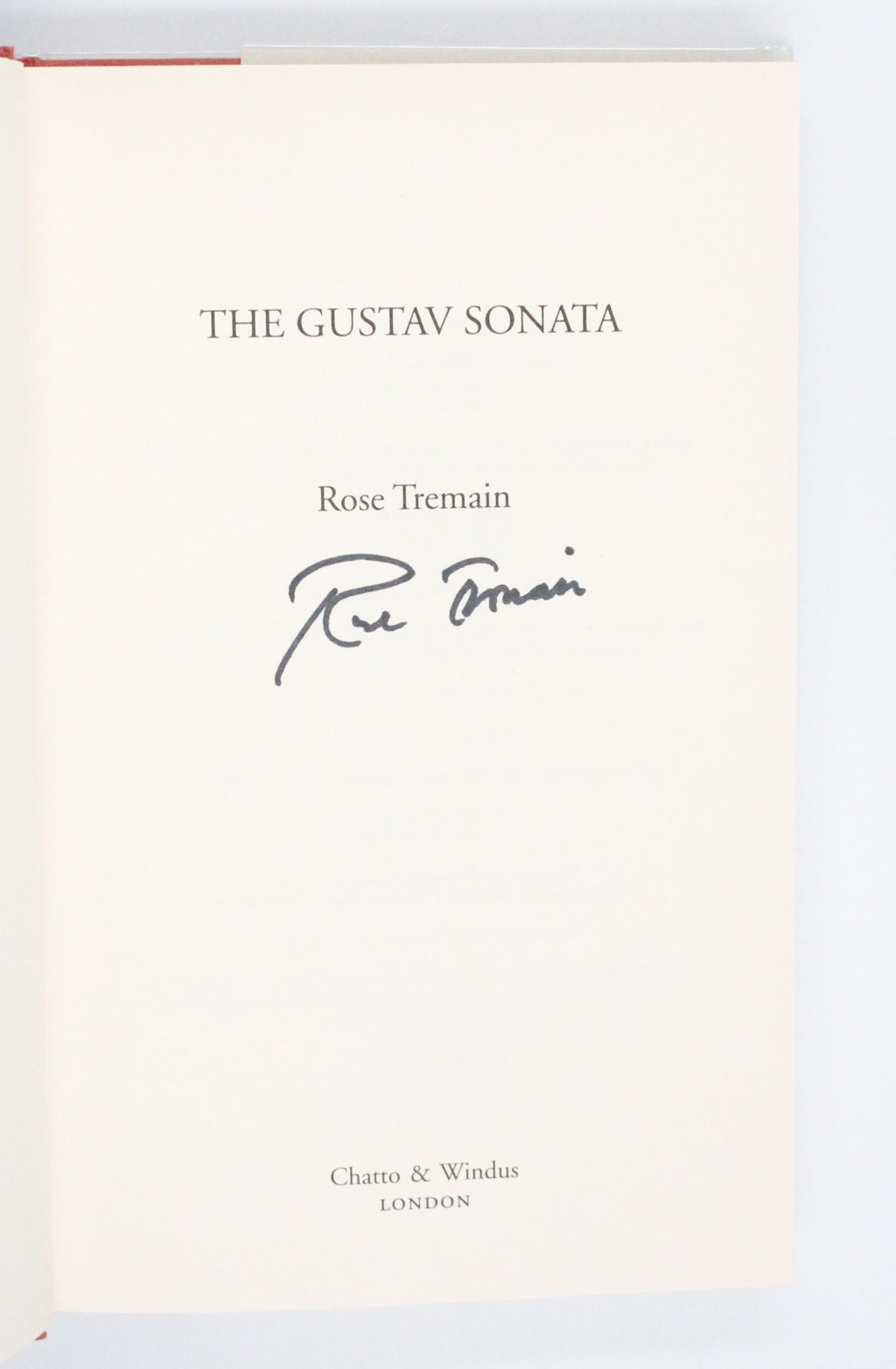2016 The Gustav Sonata by Rose Tremain