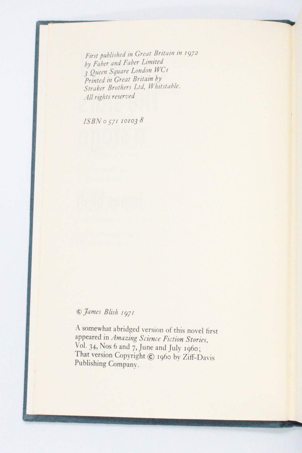 1972 And All The Stars A Stage by James Blish