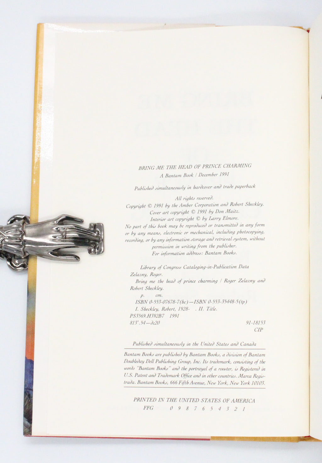 1991 Bring Me the Head of Prince Charming by Roger Zelazny and Robert Sheckley