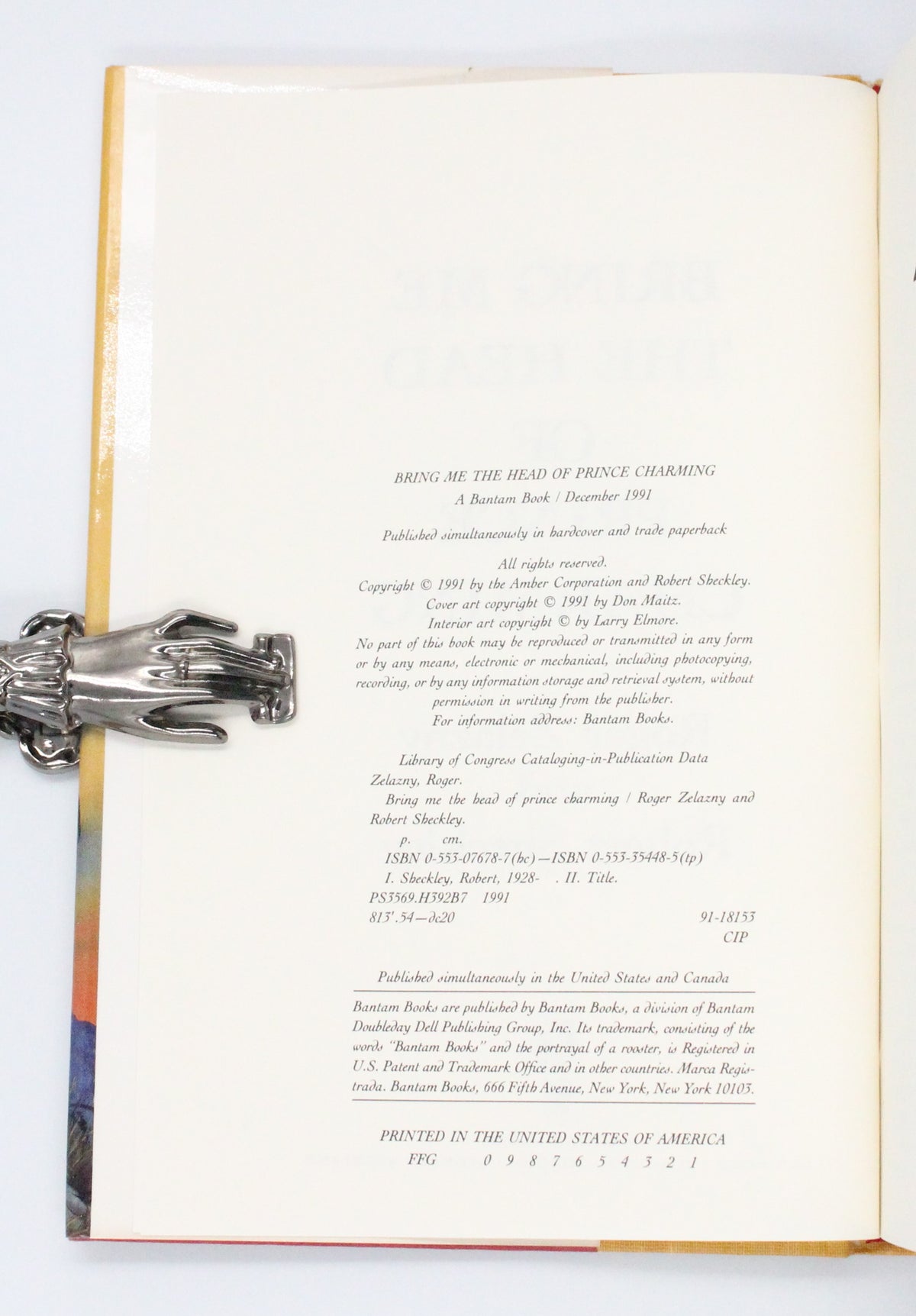 1991 Bring Me the Head of Prince Charming by Roger Zelazny and Robert Sheckley