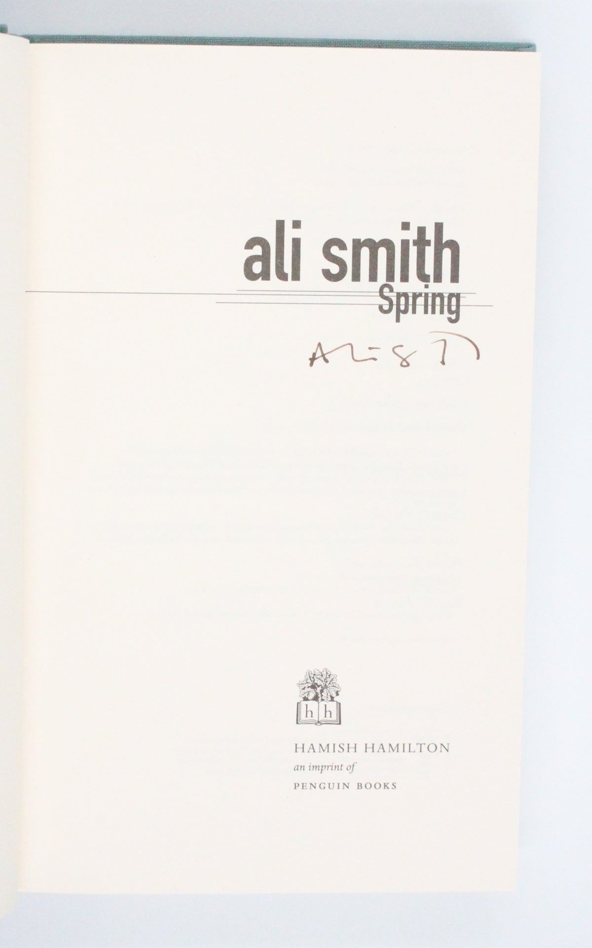 2019 Spring by Ali Smith