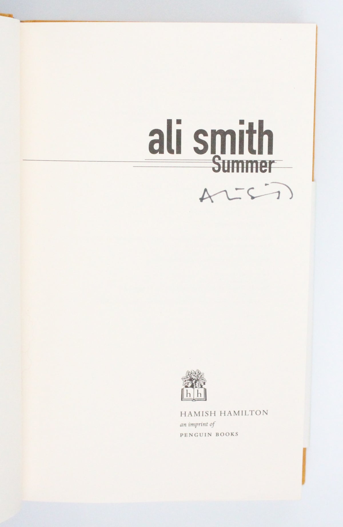 2020 Summer by Ali Smith