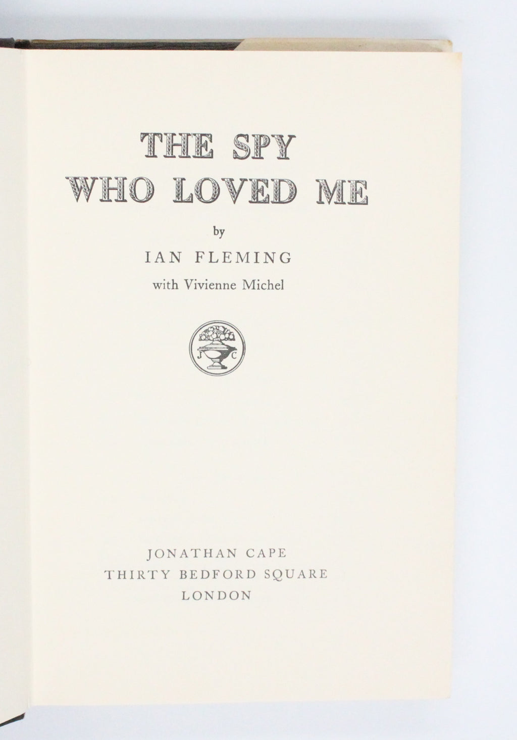 1964 The Spy Who Loved Me by Ian Fleming