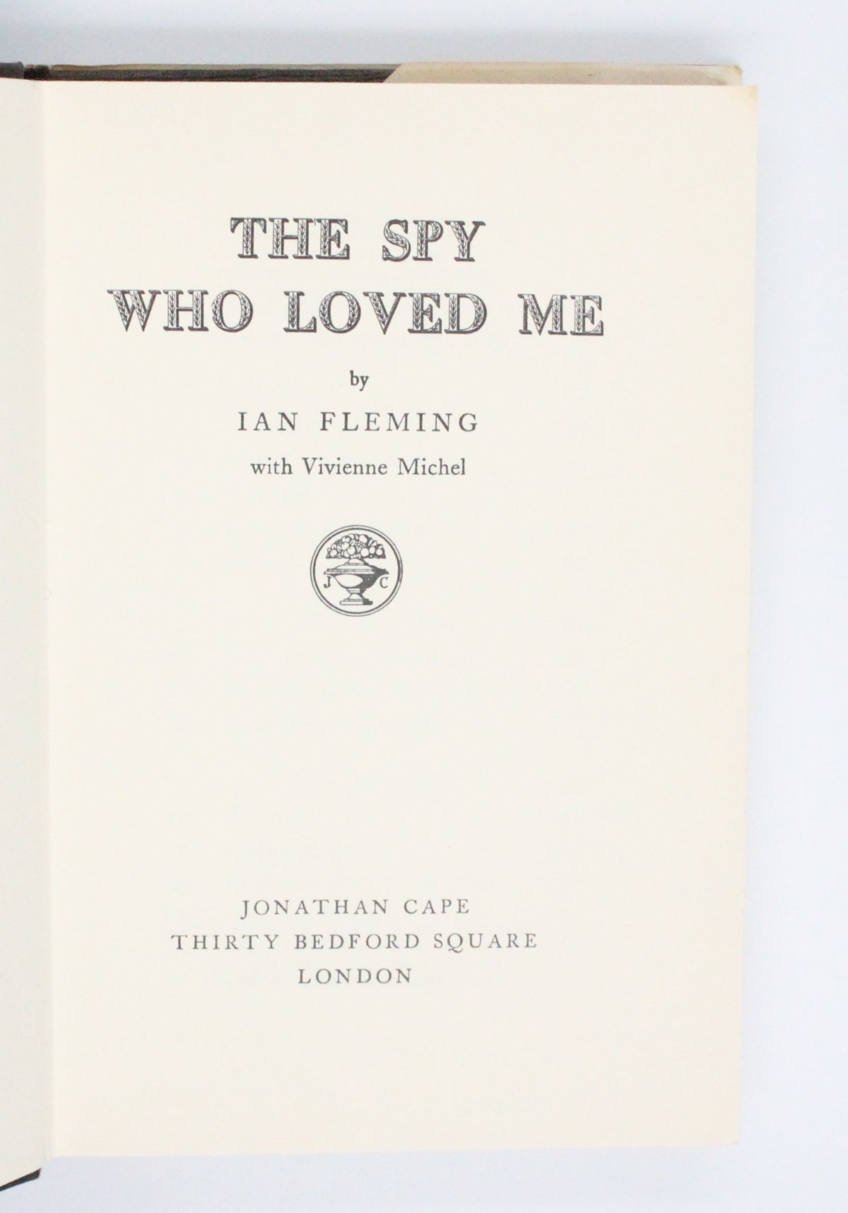 1964 The Spy Who Loved Me by Ian Fleming