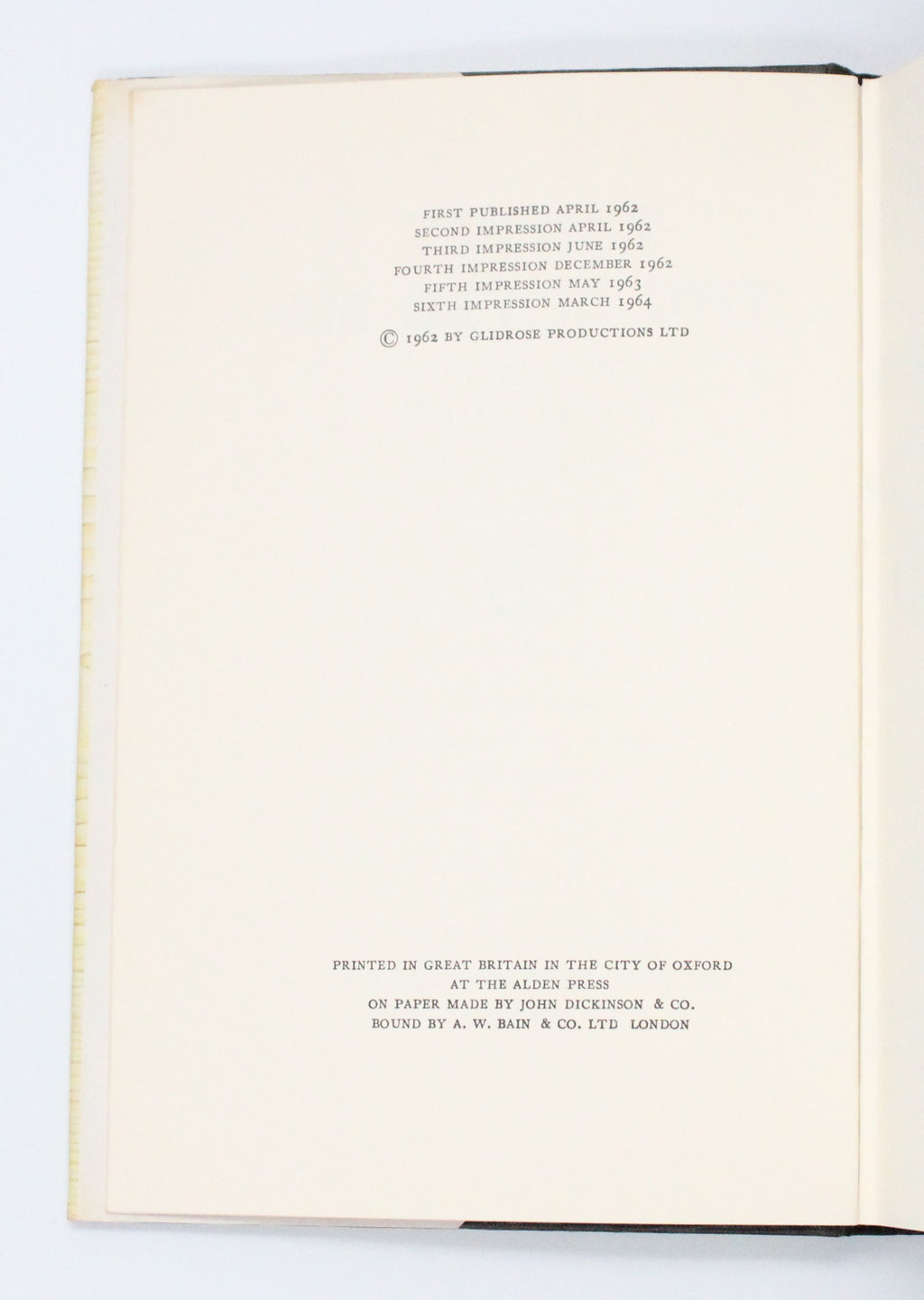 1964 The Spy Who Loved Me by Ian Fleming