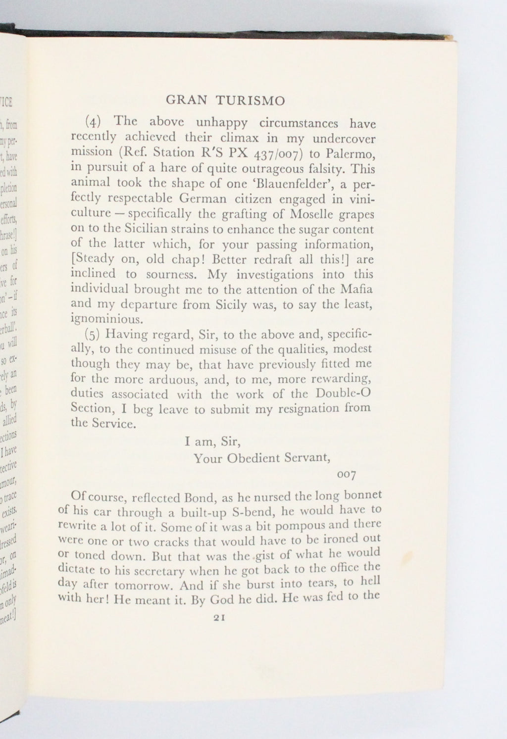 1964 On Her Majesty’s Secret Service by Ian Fleming