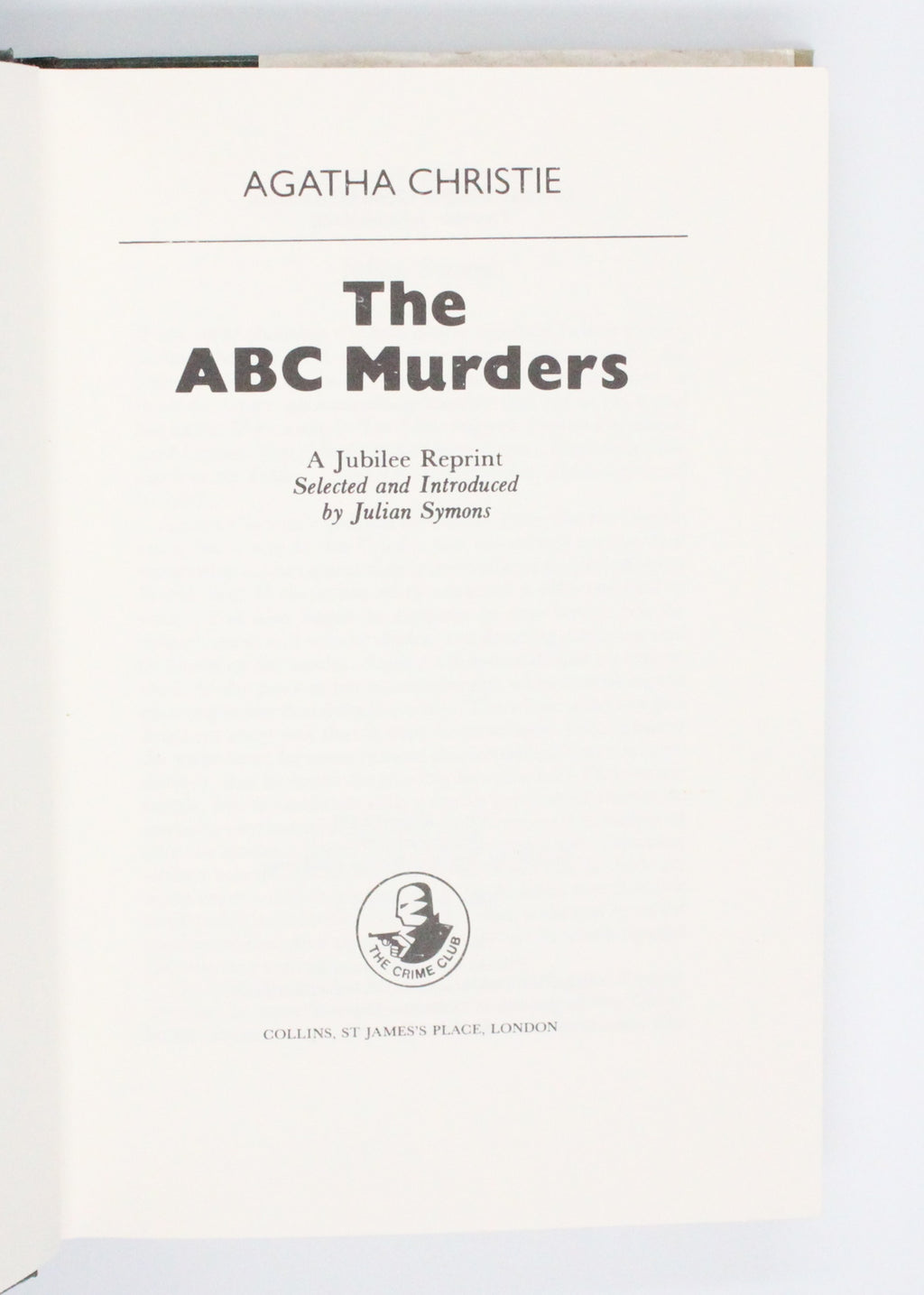 1980 The ABC Murders by Agatha Christie