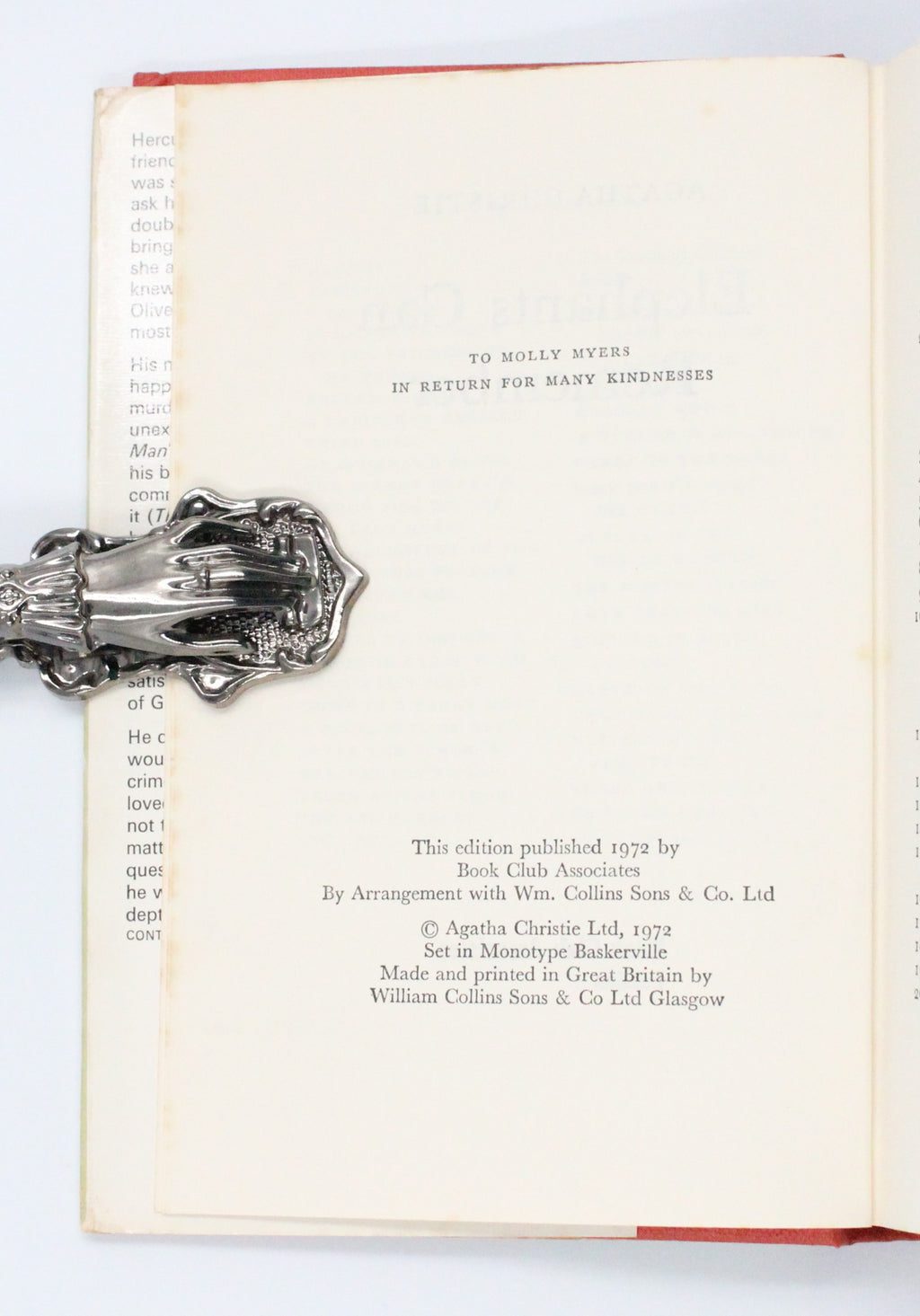 1972 Elephants Can Remember by Agatha Christie