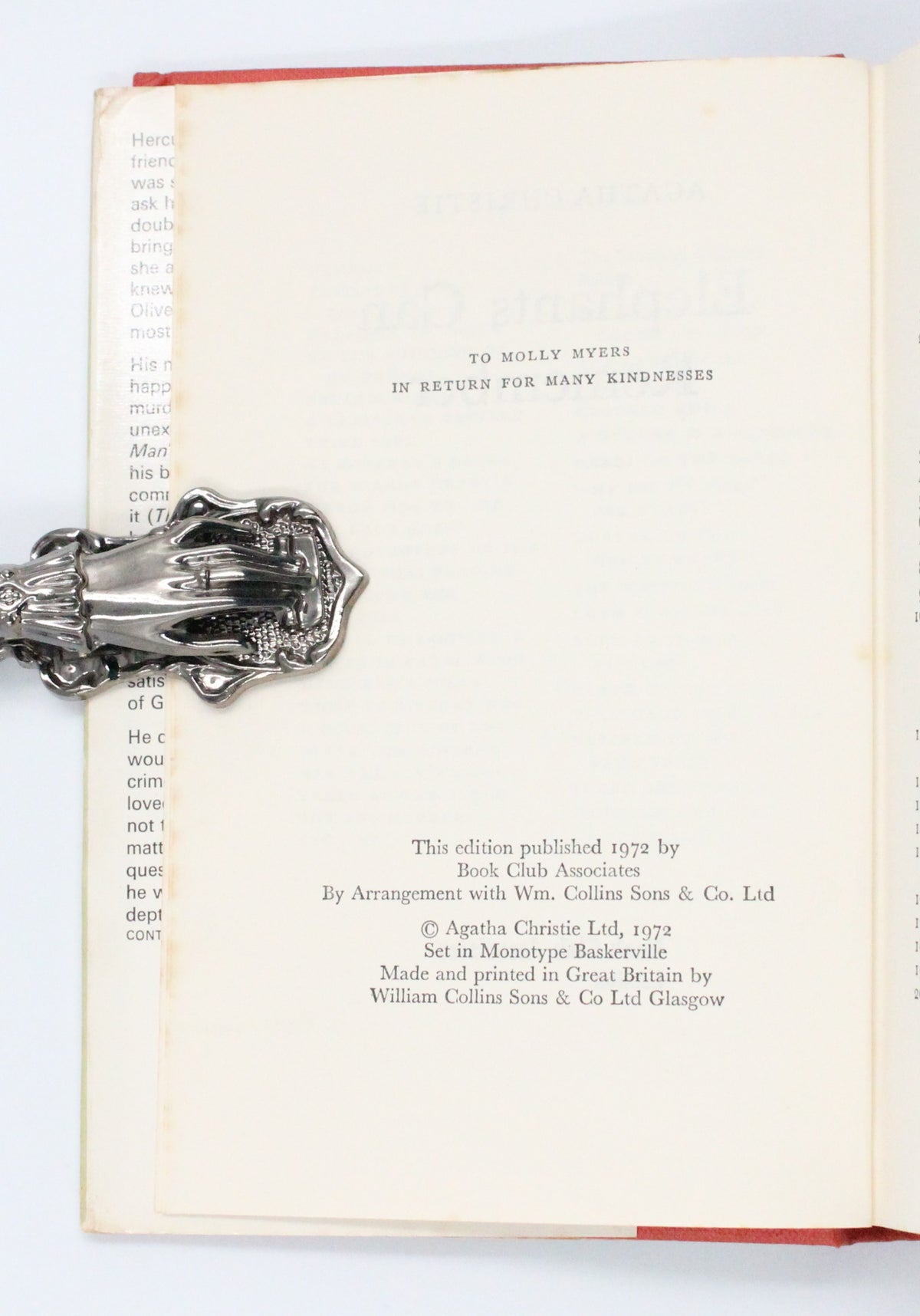 1972 Elephants Can Remember by Agatha Christie