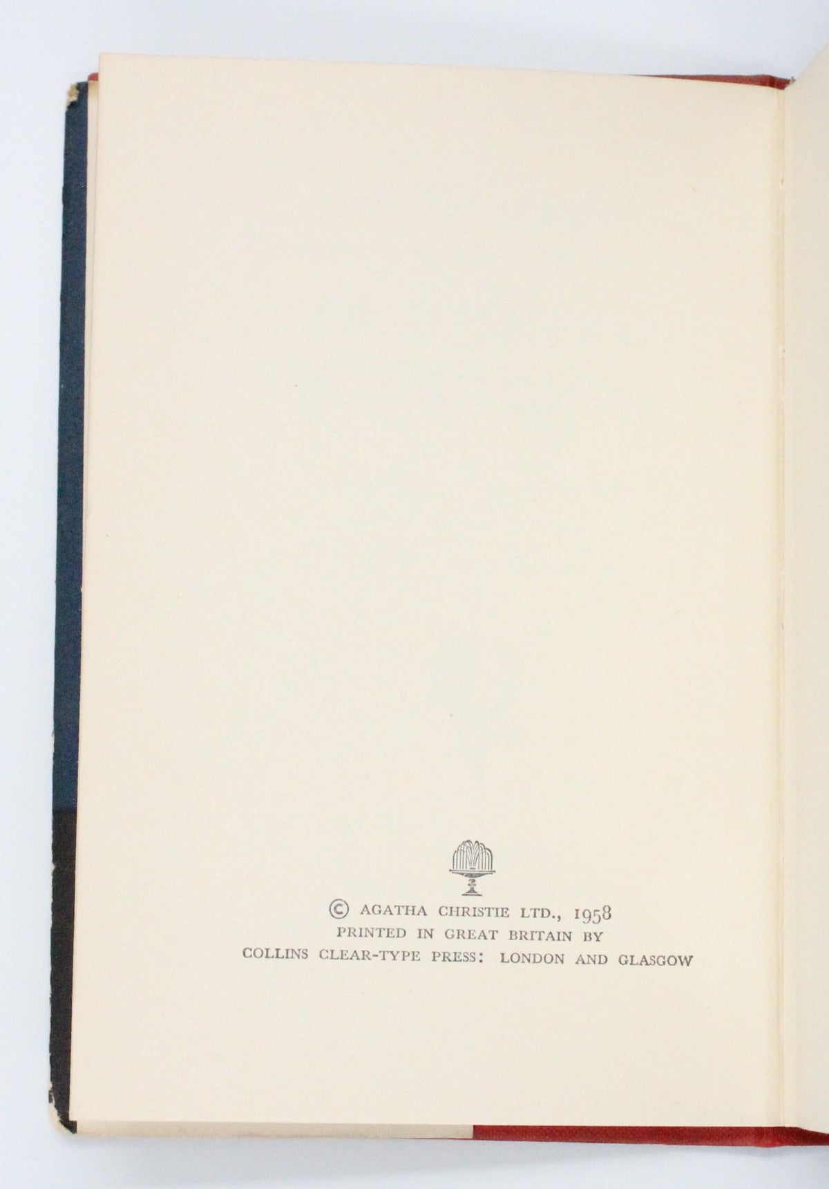 1958 Ordeal by Innocence by Agatha Christie