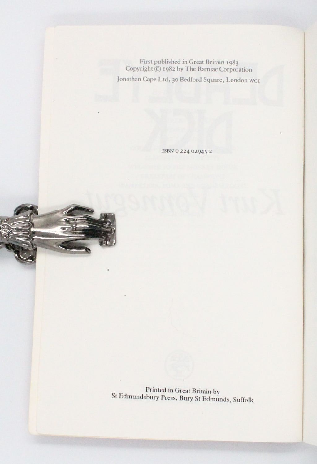 1983 Deadeye Dick by Kurt Vonnegut