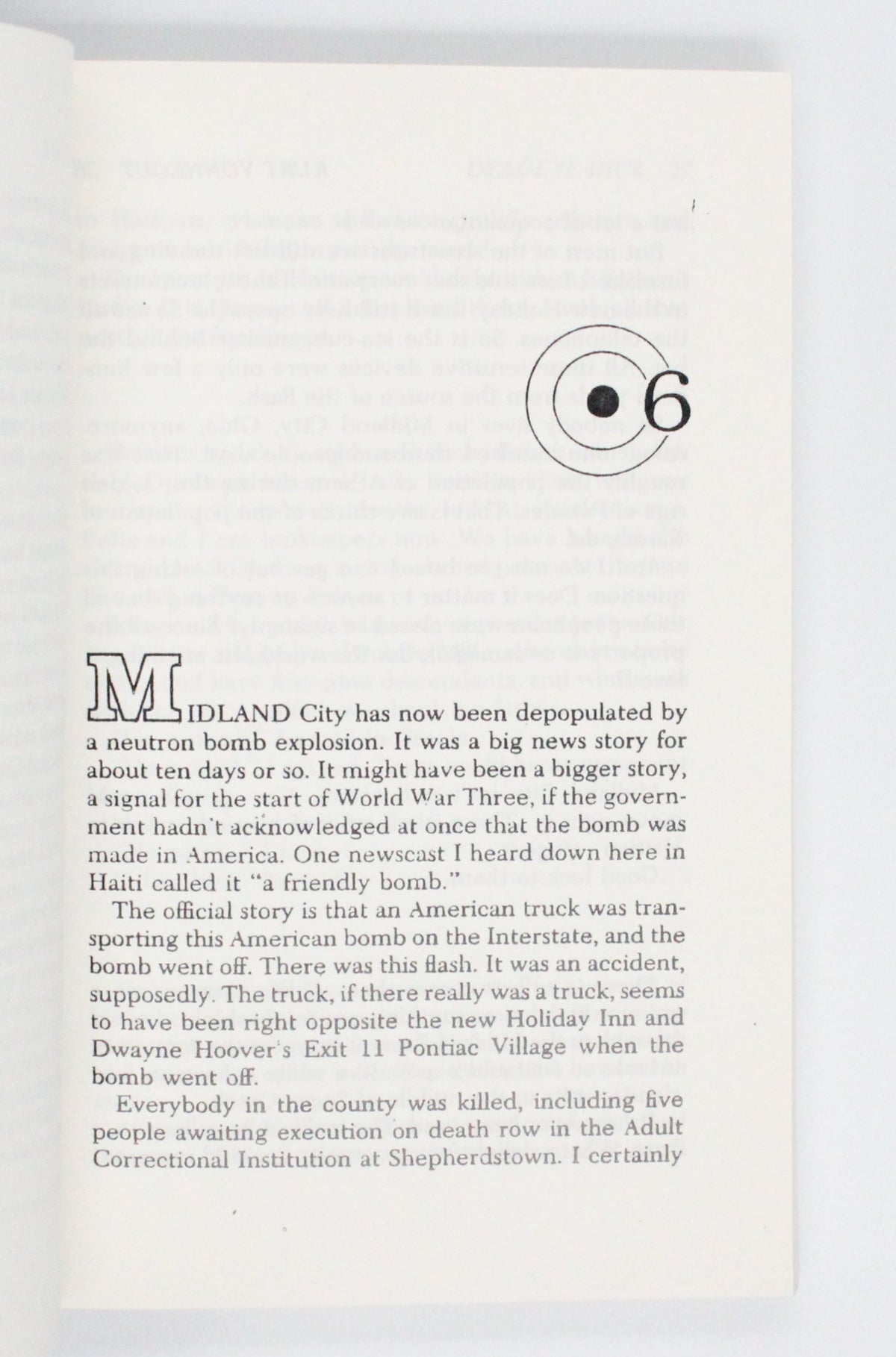 1983 Deadeye Dick by Kurt Vonnegut