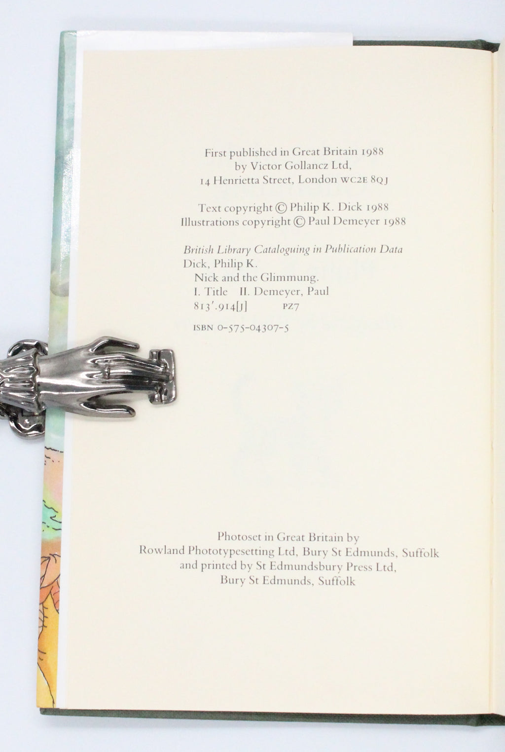 1988 Nick and the Glimmung by Philip K. Dick