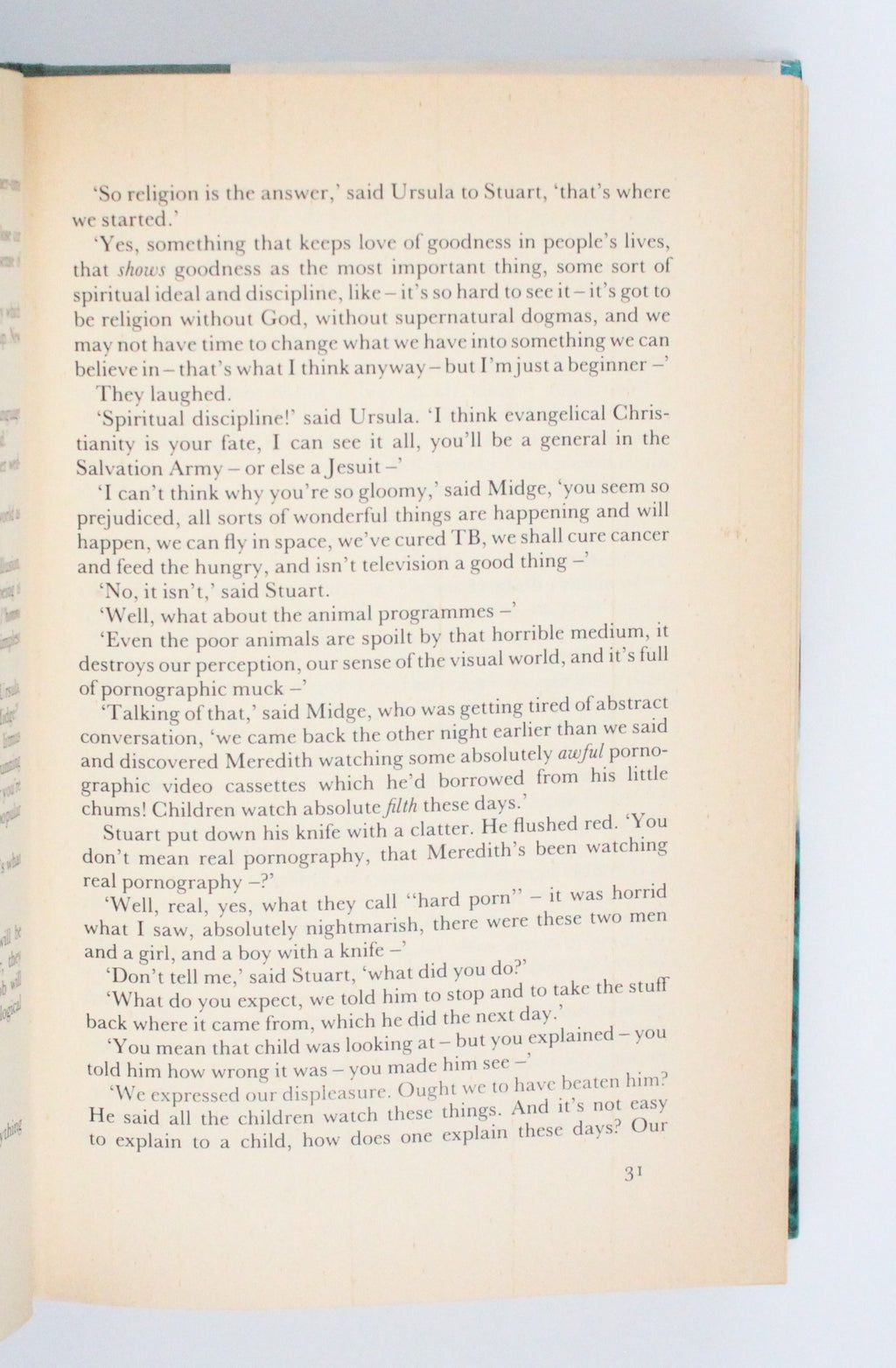 1985 The Good Apprentice by Iris Murdoch
