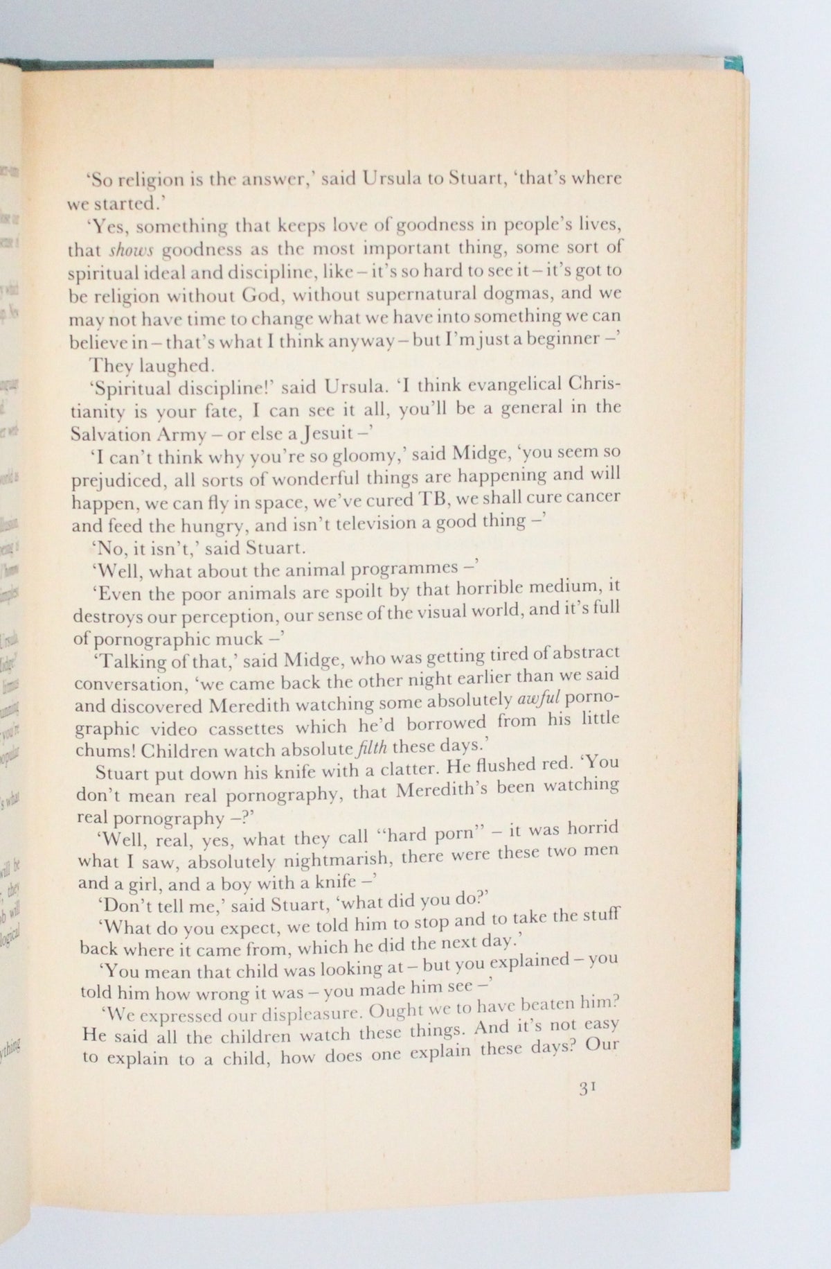1985 The Good Apprentice by Iris Murdoch