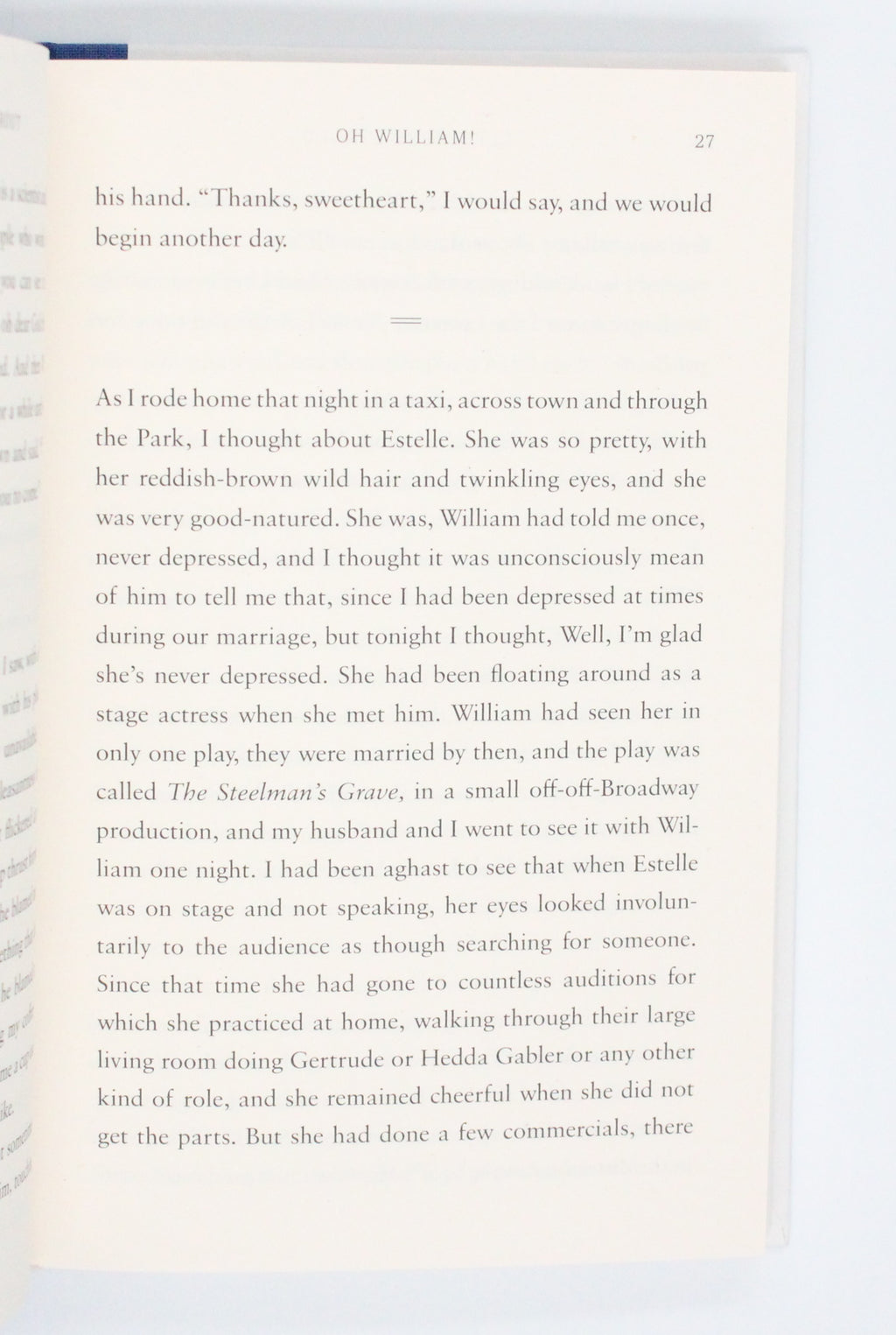 2021 Oh William! by Elizabeth Strout