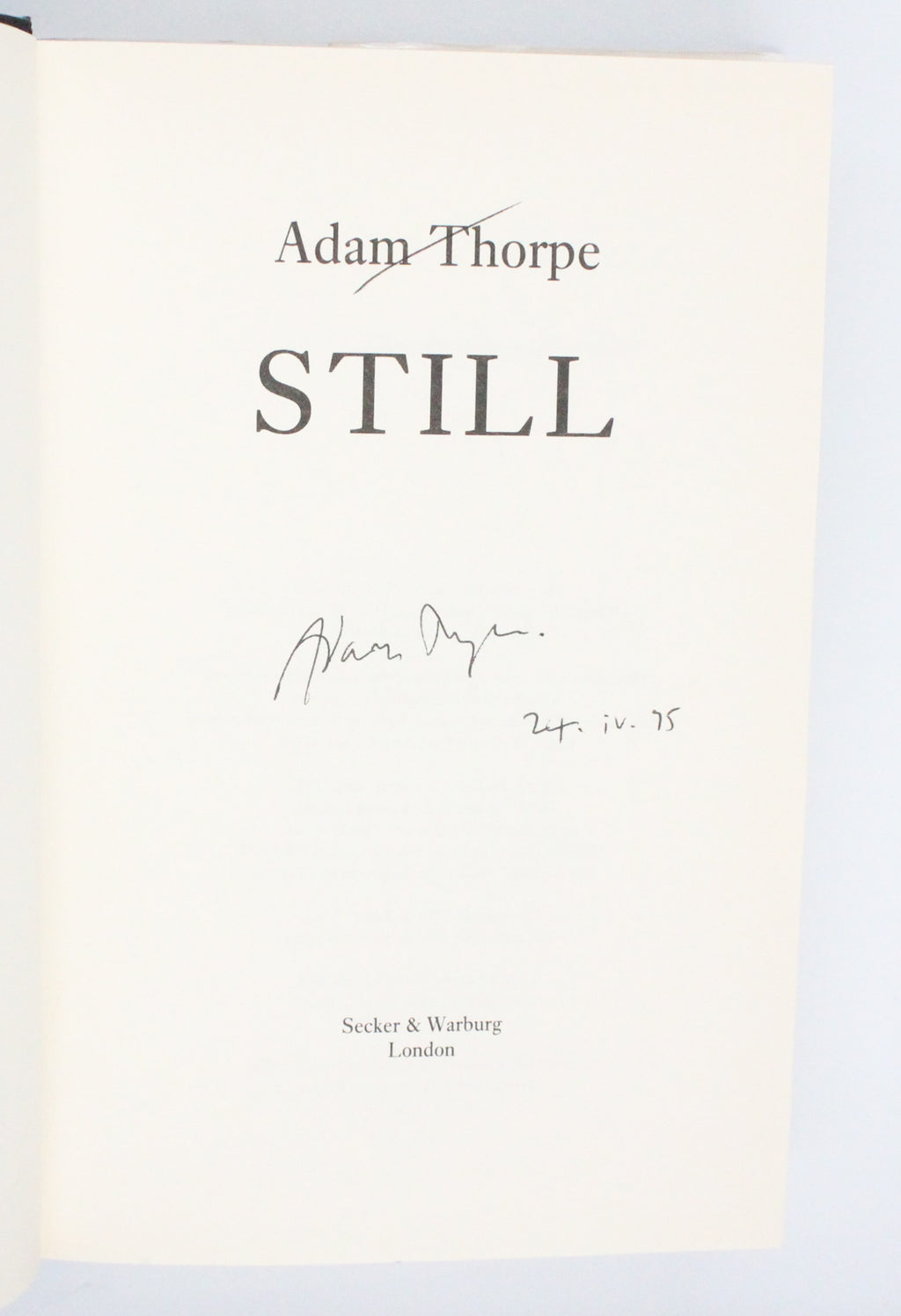 1995 Still by Adam Thorpe
