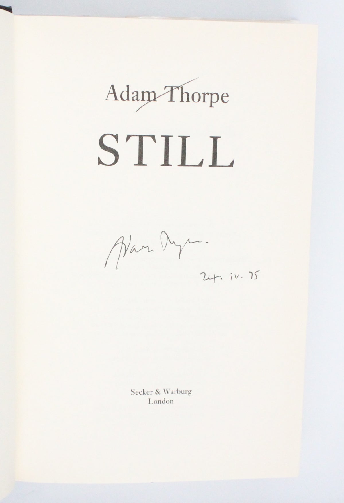 1995 Still by Adam Thorpe