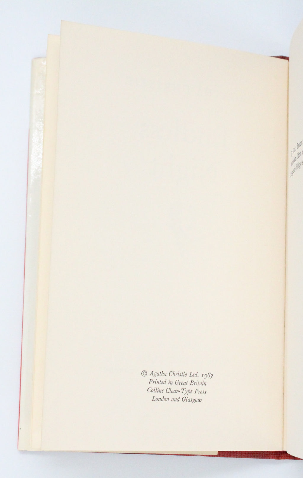 1967 Endless Night by Agatha Christie