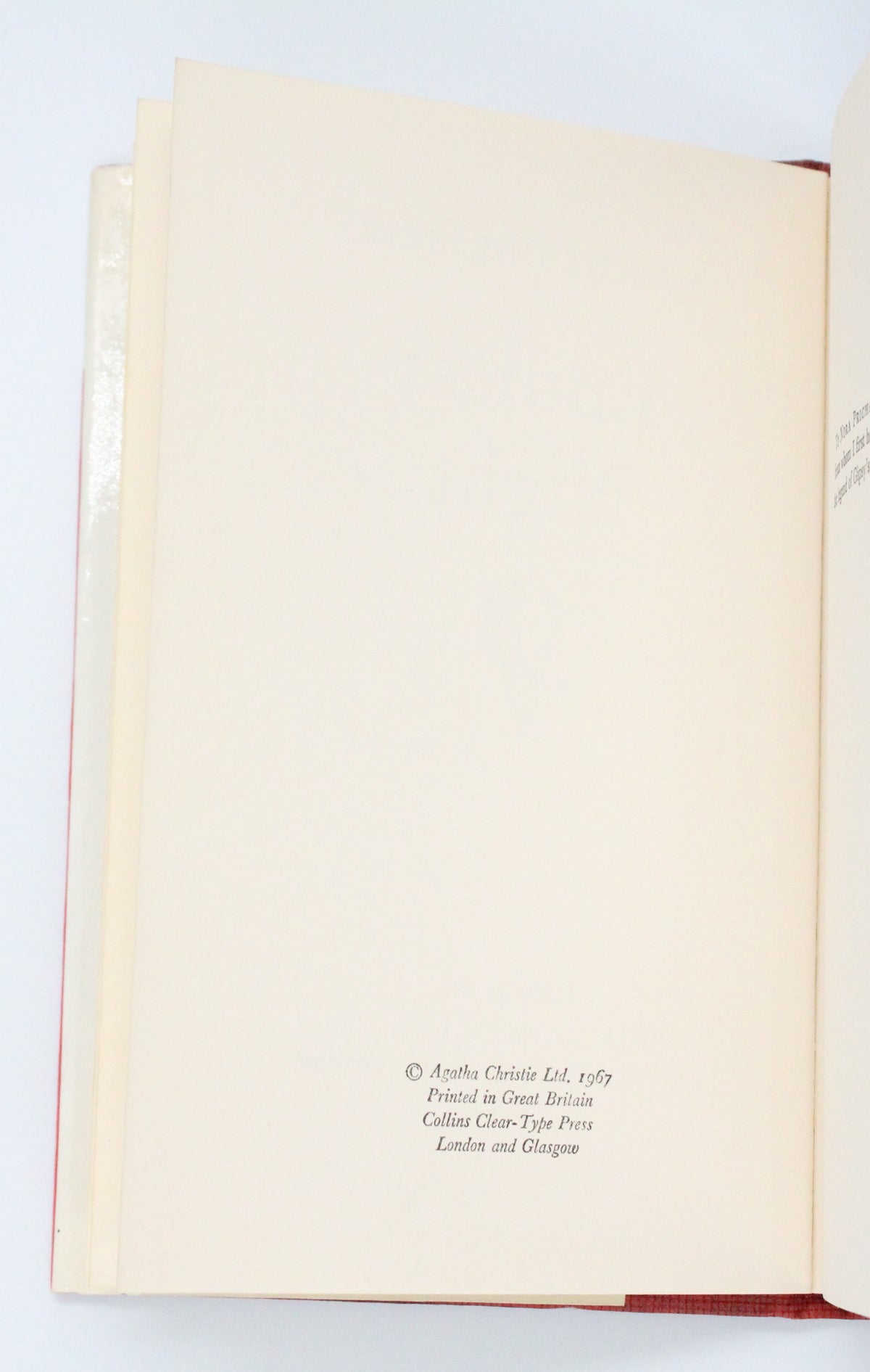 1967 Endless Night by Agatha Christie