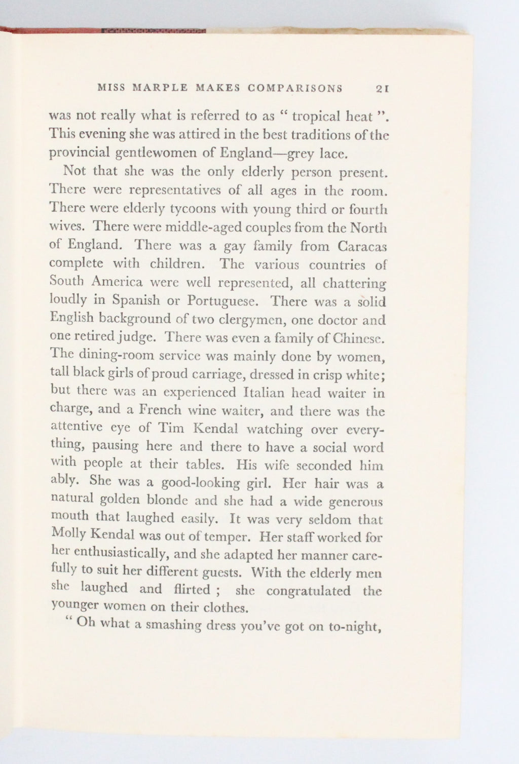 1964 A Caribbean Mystery by Agatha Christie