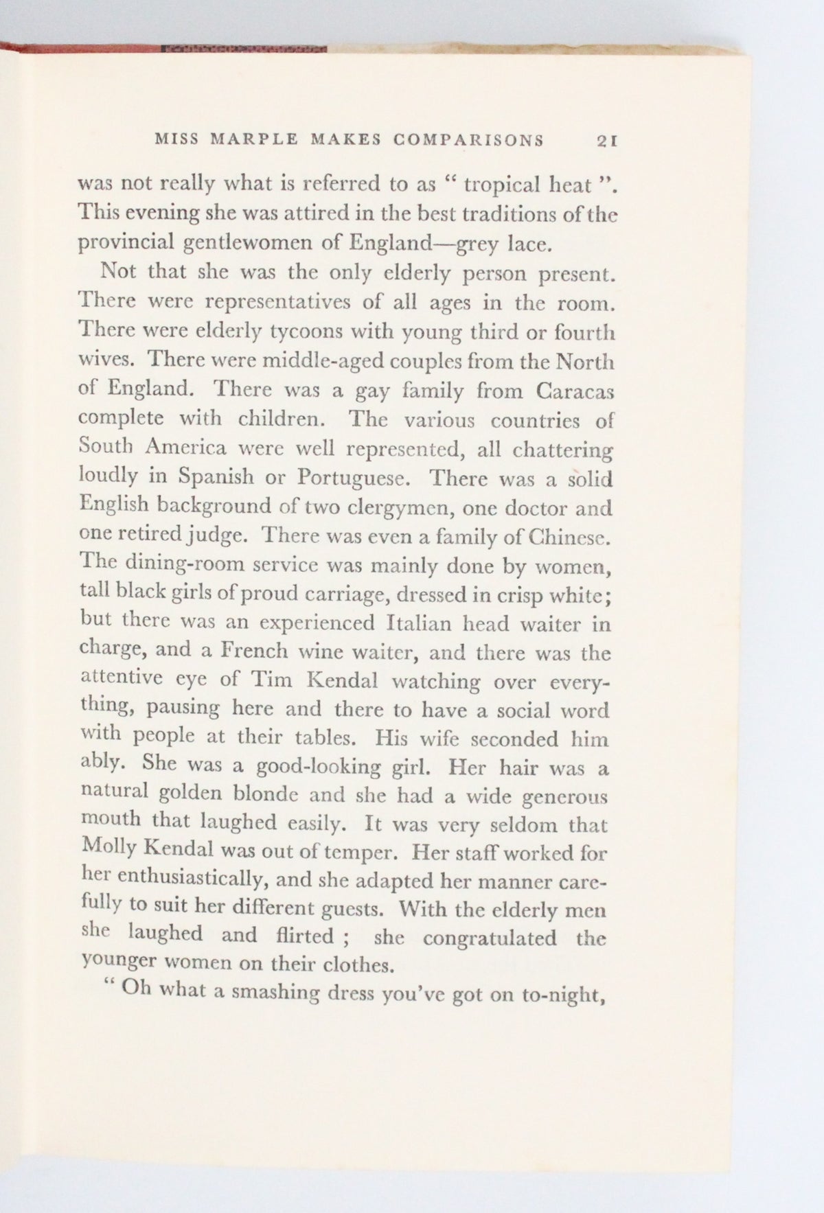 1964 A Caribbean Mystery by Agatha Christie