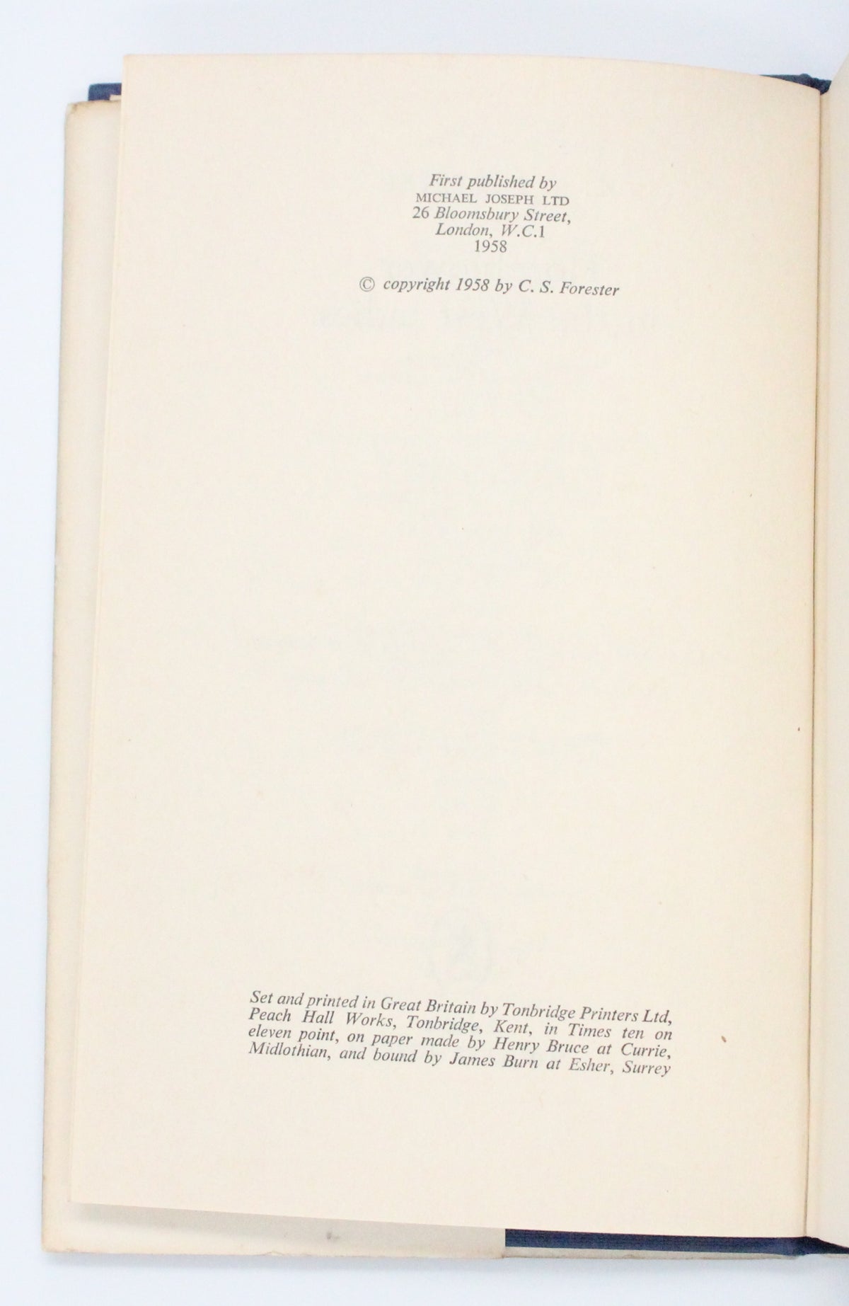 1958 Hornblower in the West Indies by C. S. Forester