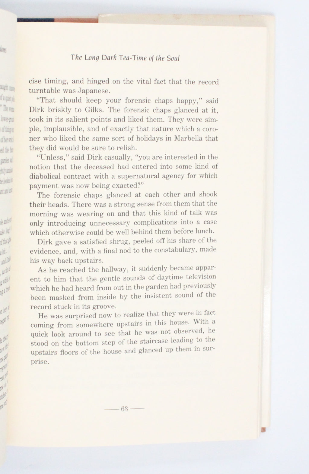 1988 The Long Dark Tea-Time of the Soul by Douglas Adams