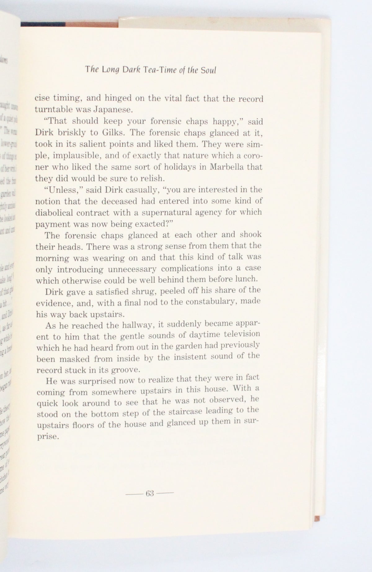 1988 The Long Dark Tea-Time of the Soul by Douglas Adams