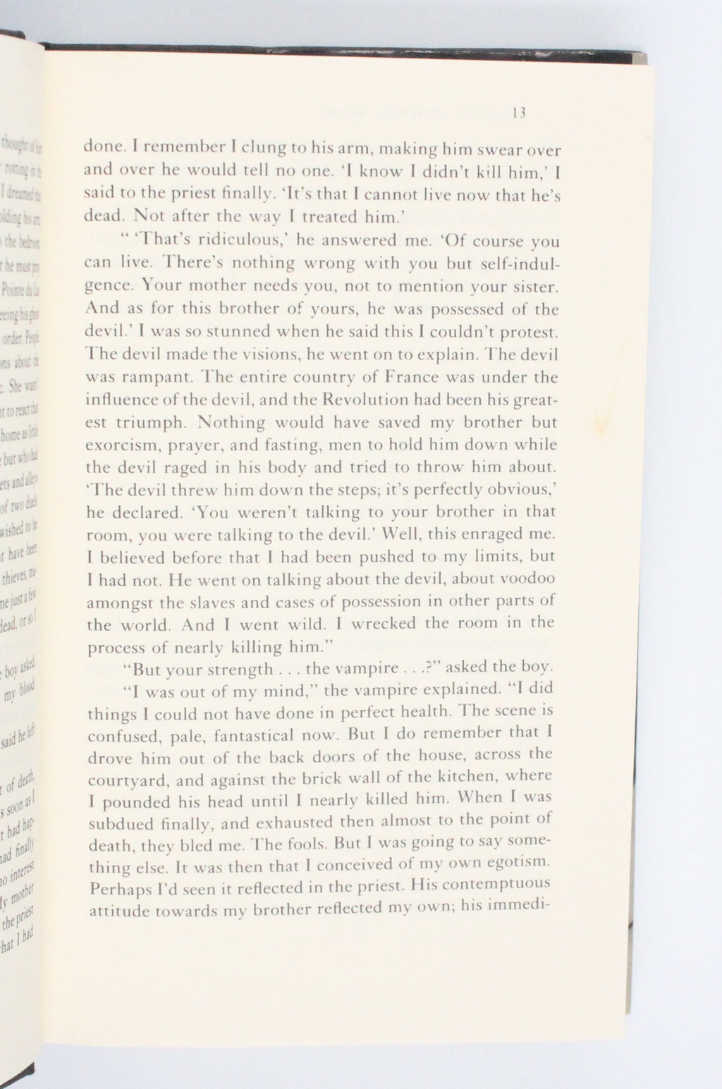 1976 Interview With the Vampire by Anne Rice