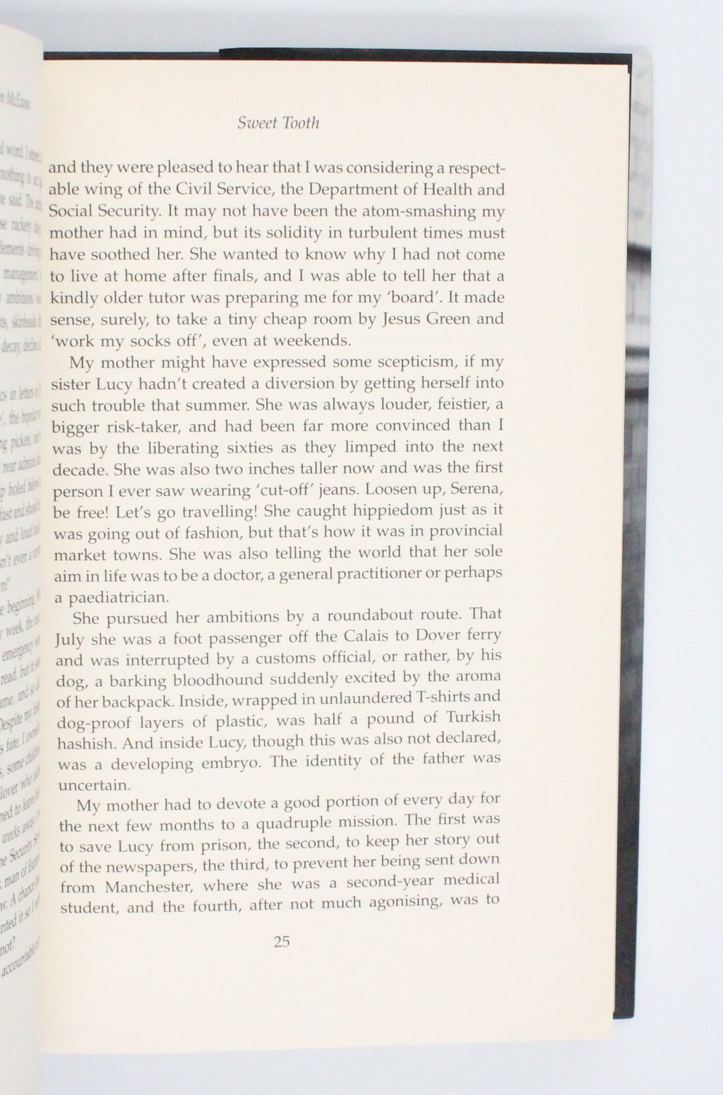 2012 Sweet Tooth by Ian McEwan