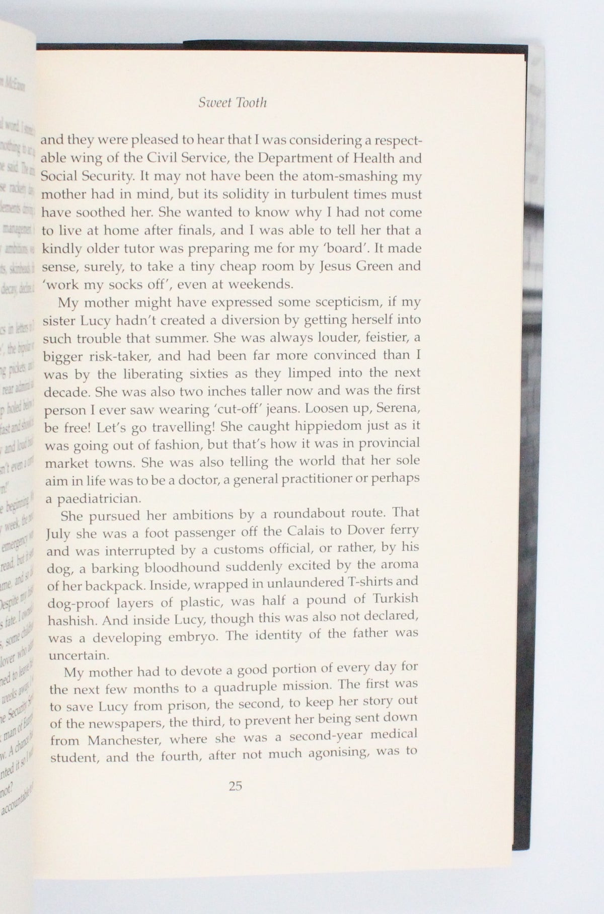 2012 Sweet Tooth by Ian McEwan