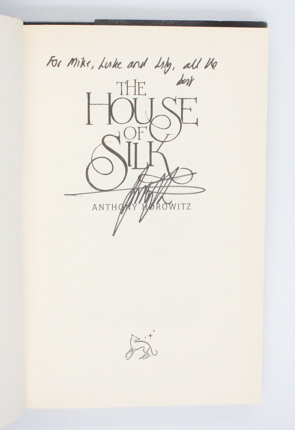 2011 The House of Silk by Anthony Horowitz