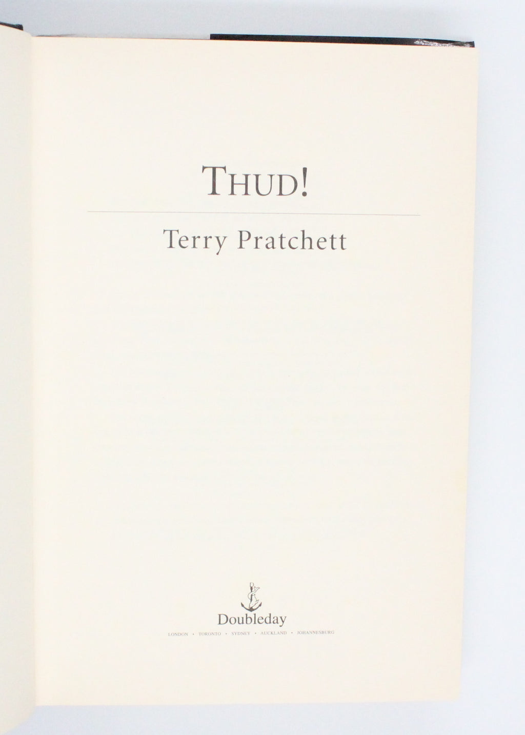 2005 Thud! by Terry Pratchett